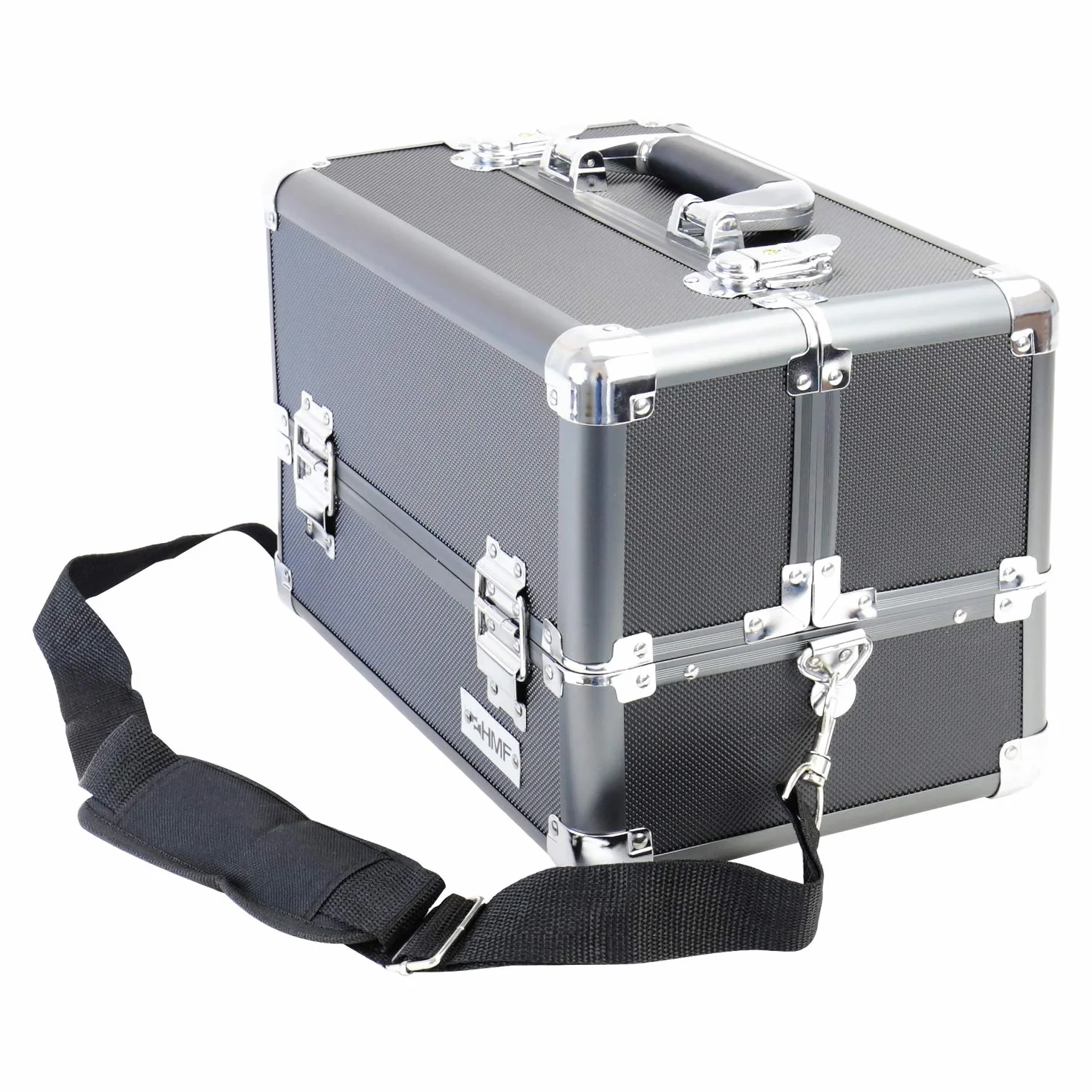 HMF 14901-02 kosmetyczka, Vanity-Case, pudełko do makijażu, uniwersalne etui, 33 x 22,5 x 24 cm