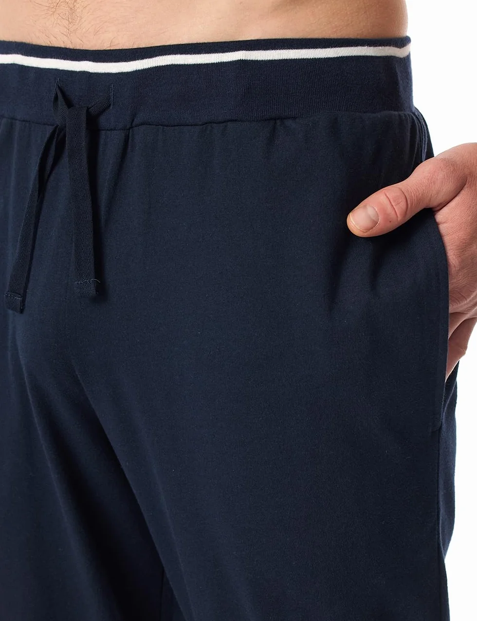 Schiesser Dolna część od piżamy Mężczyźni Schiesser Herren Lange Schlafhose mit Bündchen Bio-baumwolle - Mix + Relax