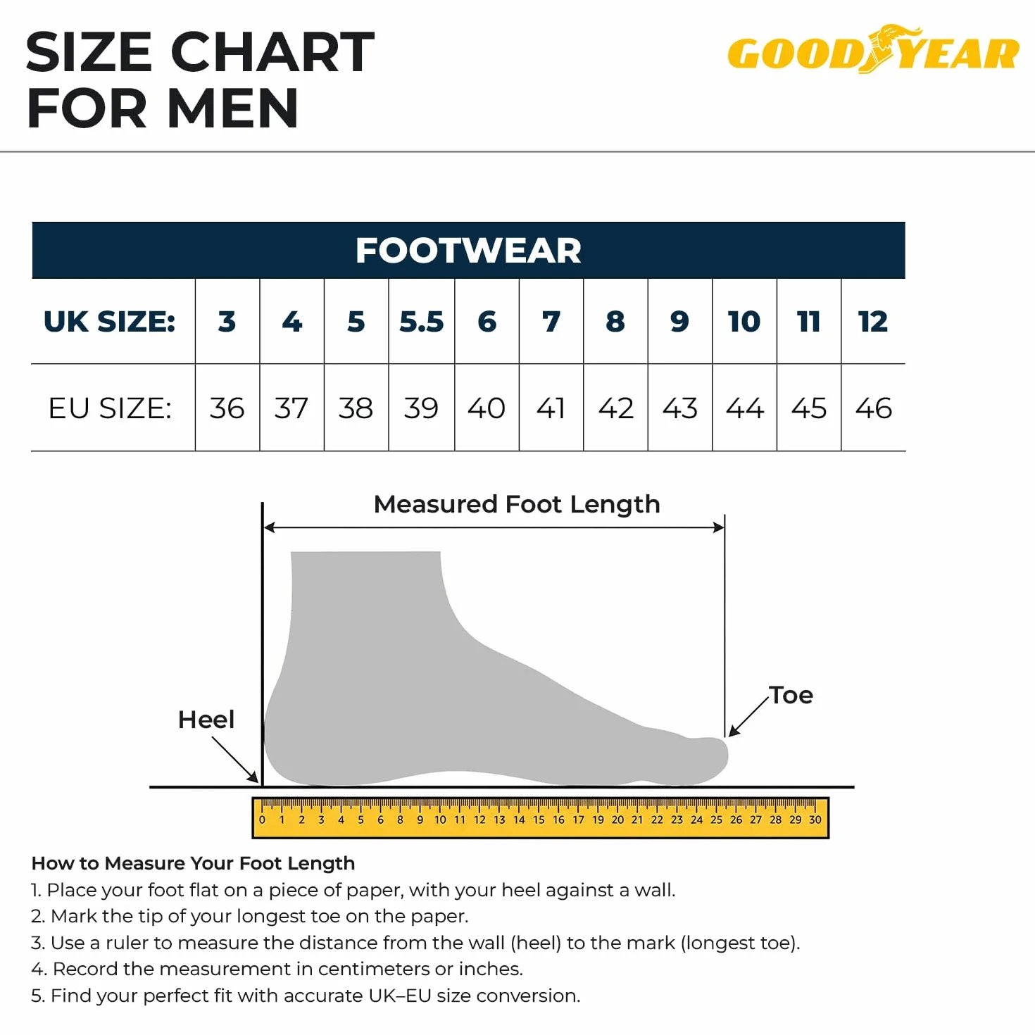 GOODYEAR buty ochronne męskie 45 EU Mehrfarbig Multicoloured 1