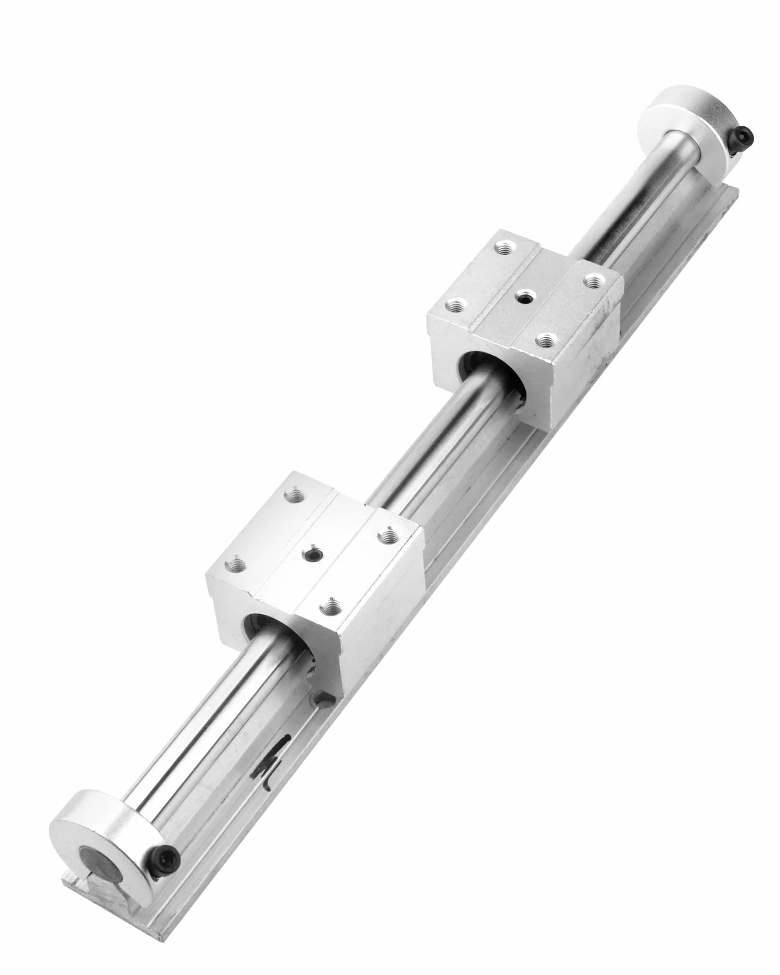 SBR16 stoper liniowy do szyn SBR16, 4 sztuki, do szyny liniowej CNC, narzędzia ograniczające wał, pierścień mocujący, stop aluminium
