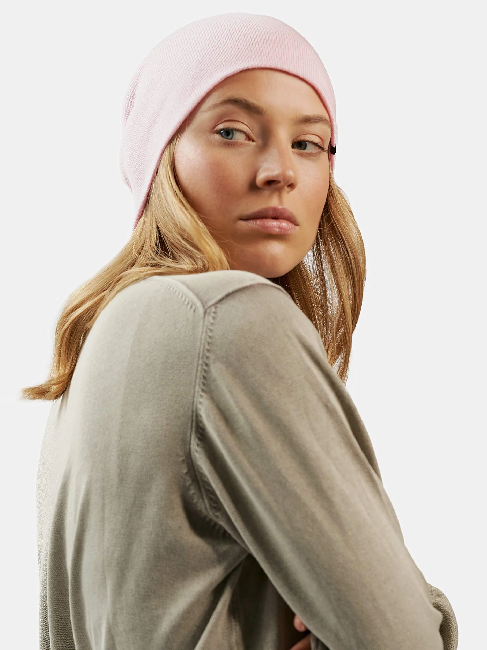 Enter the Complex® Lekka czapka z merynosów, jednowarstwowa dzianina Slouch Beanie, 100% wełna z merynosów, dla kobiet i mężczyzn, inne kolory