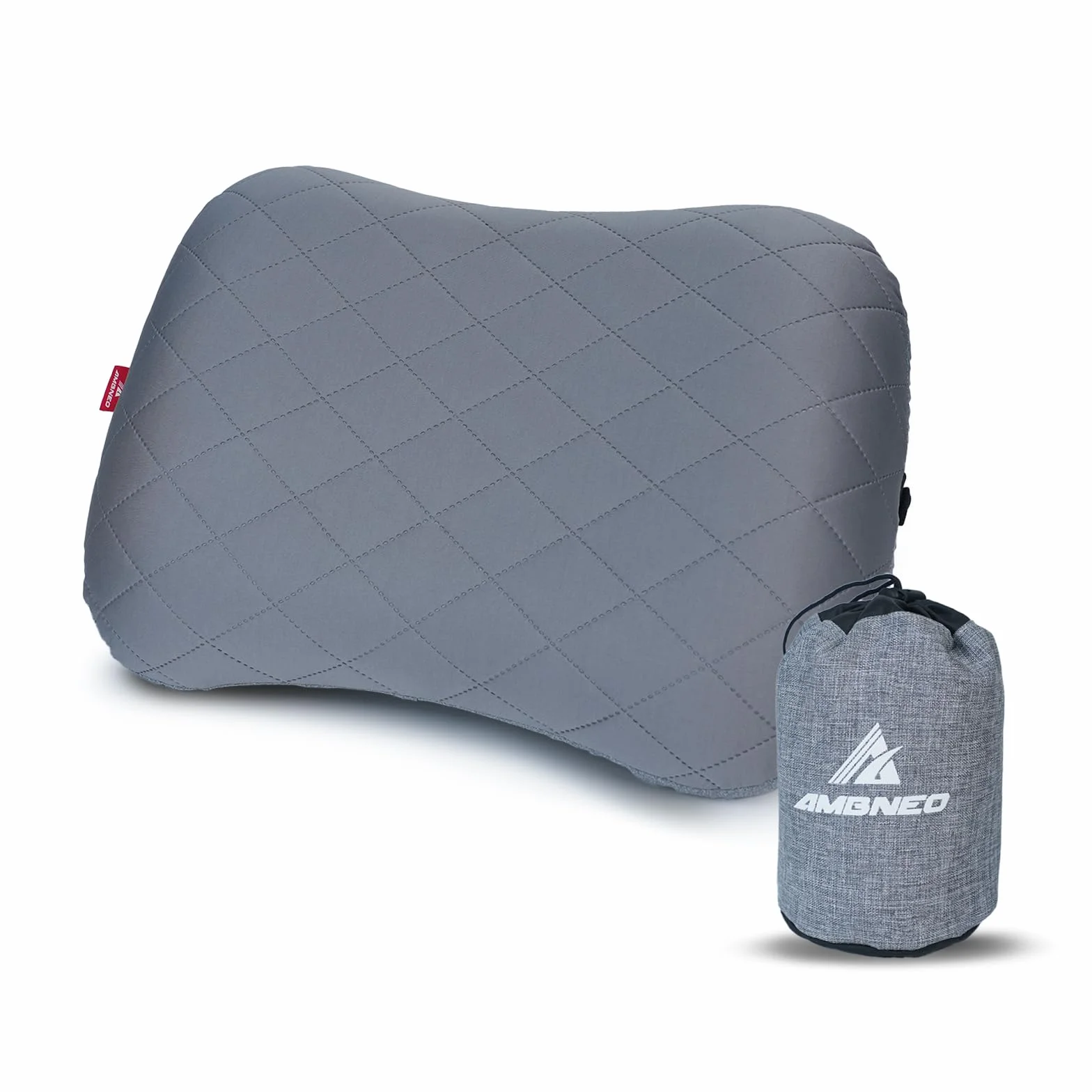 nadmuchiwana poduszka na kemping/podróże, ze zdejmowanymi poszewkami na poduszki i ultralekką poduszką powietrzną na kemping, ergonomiczna poduszka, idealne akcesoria kempingowe, nadmuchiwana