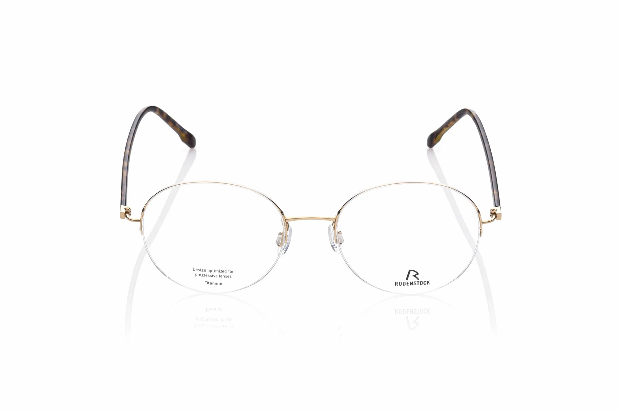Rodenstock R7145 Rama okularów C000 gold, havana 51/19/140 UNISEX