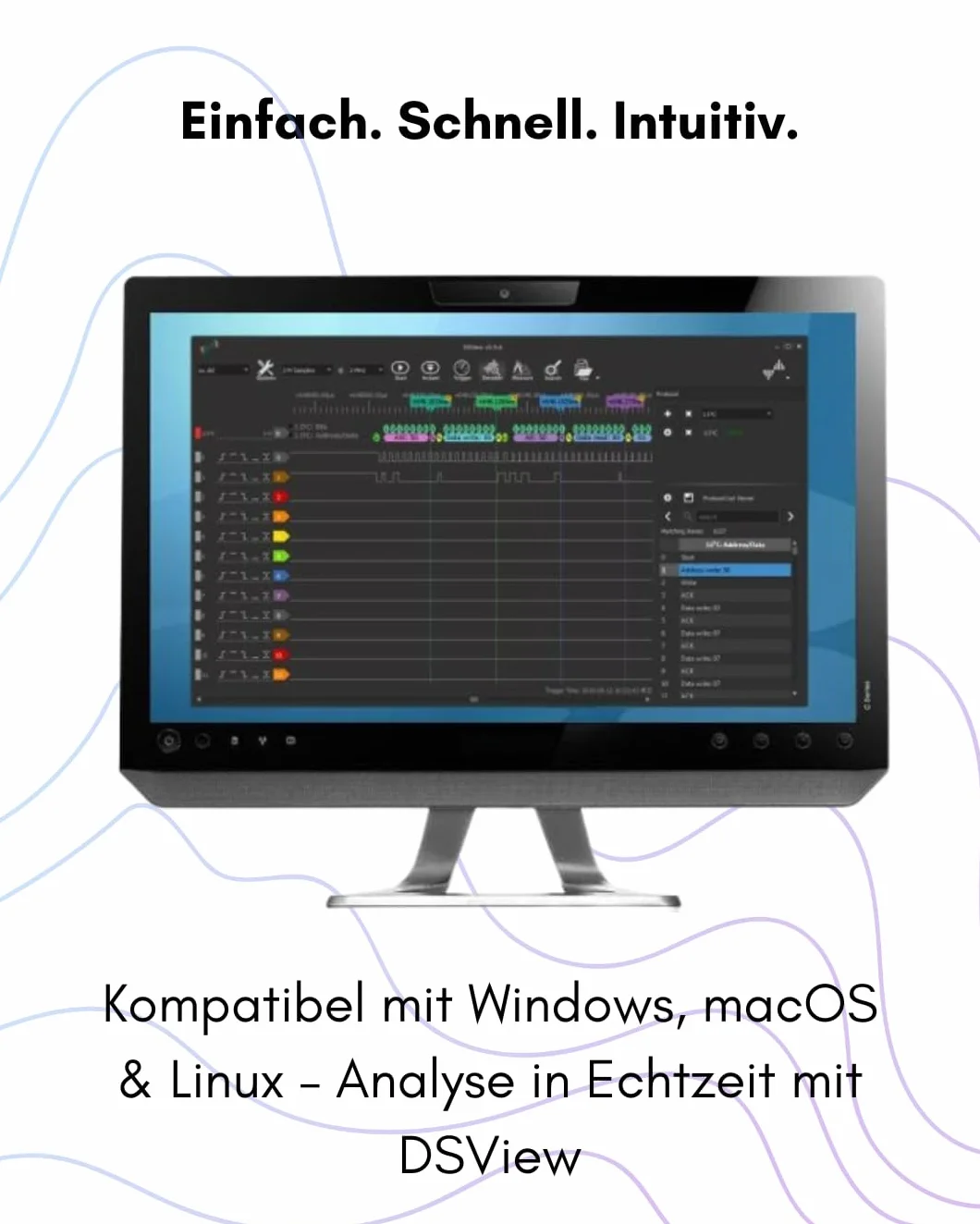 DreamSourceLab DSLogic U3Pro16 – 16-kanałowy analizator logiczny USB 3.0, częstotliwość próbkowania do 1 GHz, pamięć 2 Gbit, głębokość strumienia 16 G, regulowany próg, aluminiowa obudowa