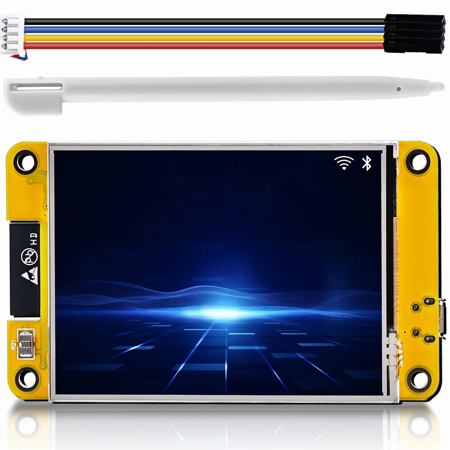 ESP32 wyświetlacz 2,8 cala, 240 x 320 ESP32, moduł ESP32, moduł Bluetooth, procesor dwurdzeniowy, częstotliwość 240 MHz, ekran dotykowy TFT kompatybilny z Arduino/LVGL