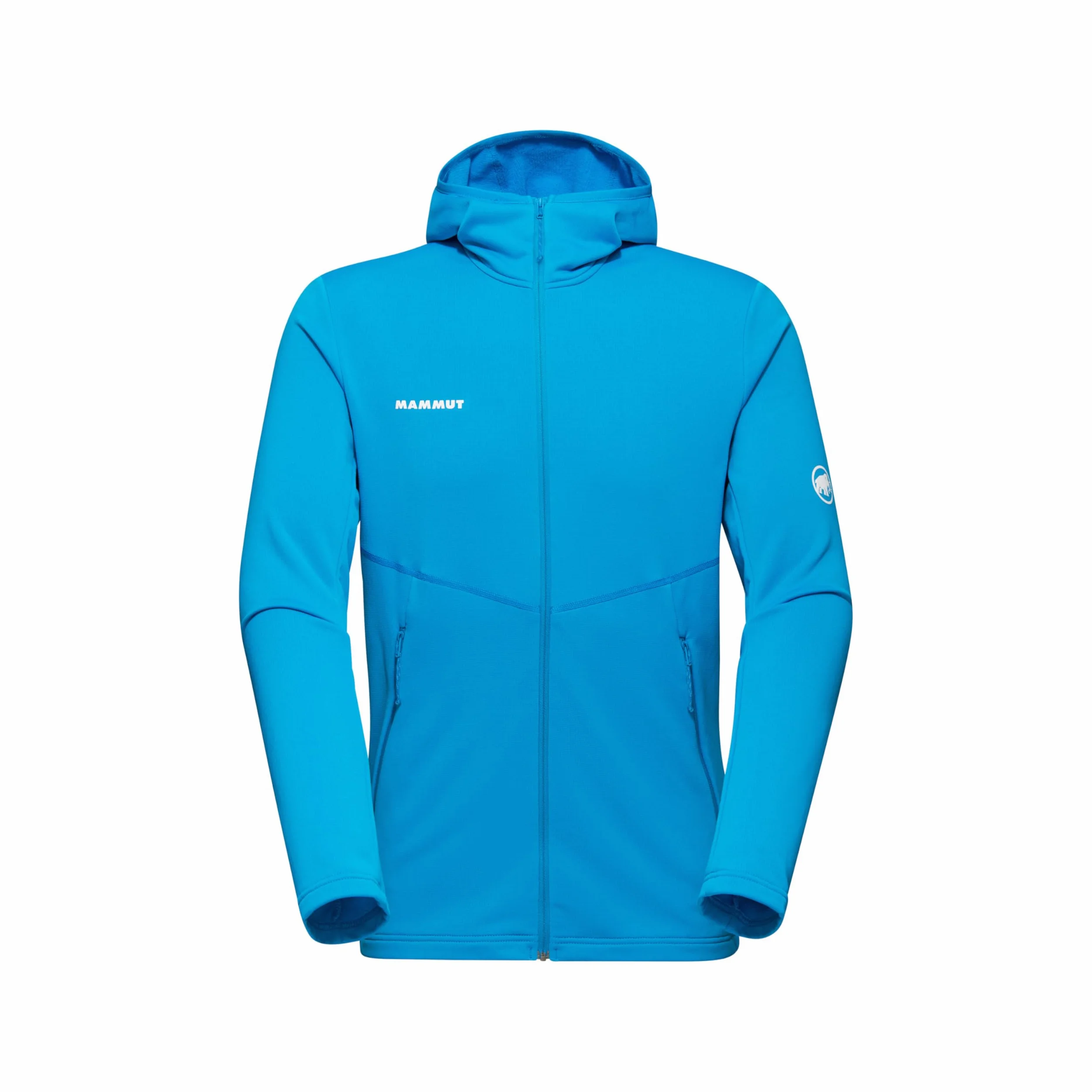 Mammut Aconcagua Light ML Hooded Jacket Men – Męska Bluza z Kapturem | Lekka i Polarowa | Glacier Blue, Rozmiar XL