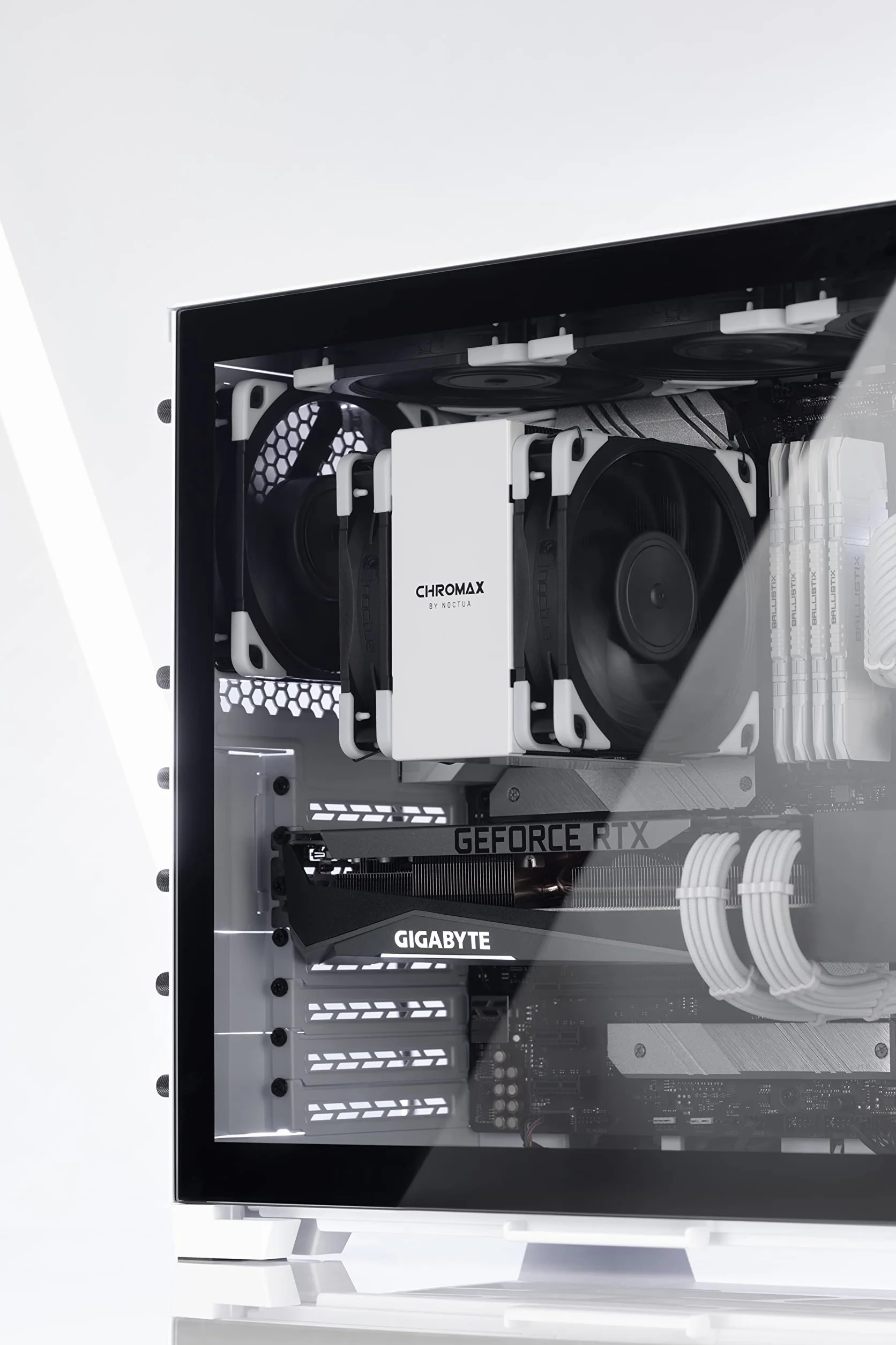 Noctua NA-SAVP1 chromax.white, Podkładki Antywibracyjne do 120- i 140-Milimetrowych Wentylatorów Noctua (16 sztuk, Biały)