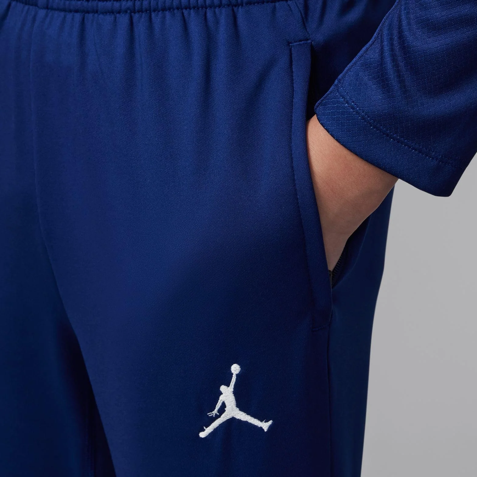 Nike Paris Saint-Germain 2024/25 Fourth Jordan Dri-Fit spodnie z dzianiny dla dużych dzieci, Blue Void/Phantom, HJ3653-492, L