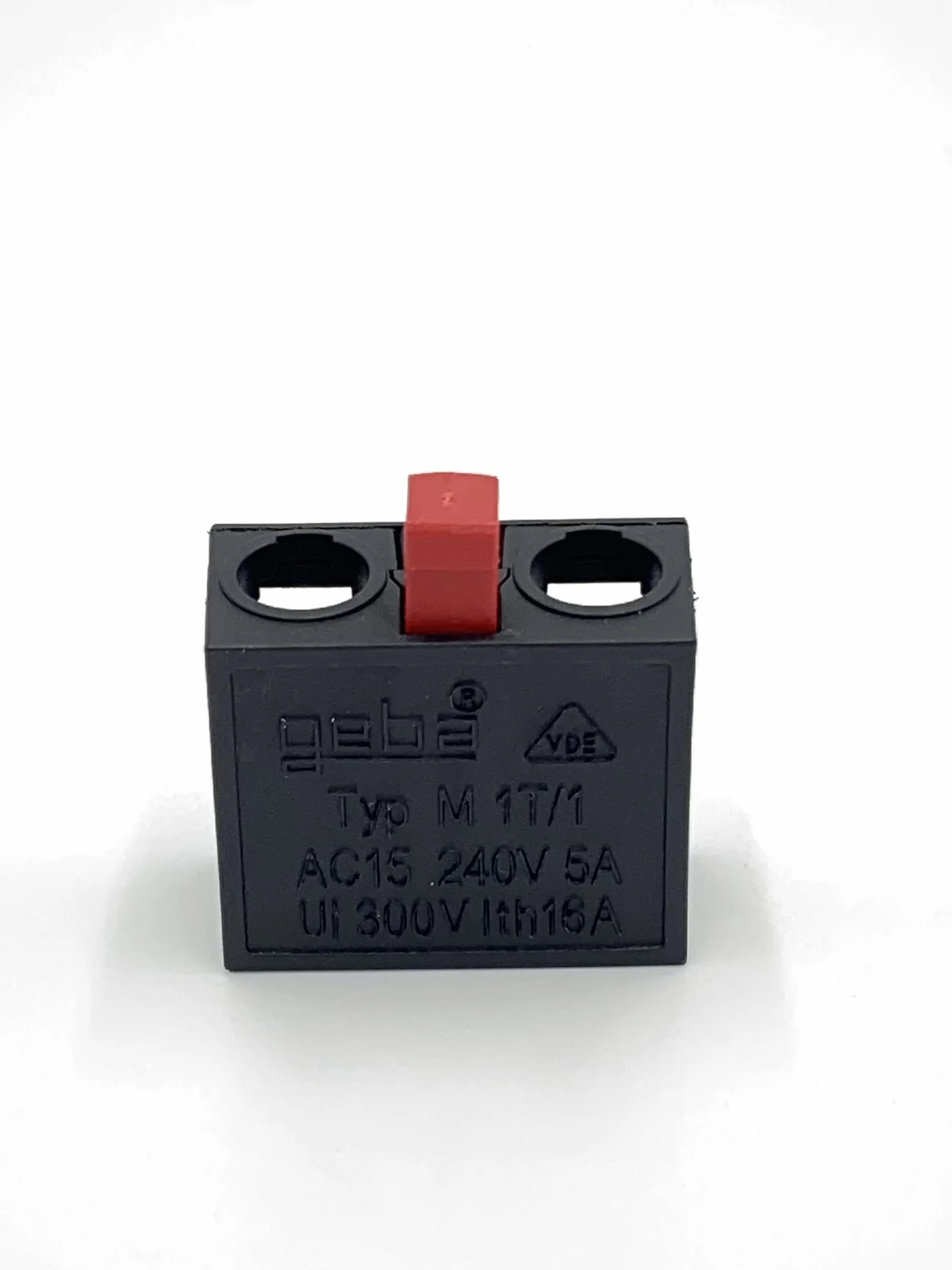 Mikro wkładka zmiany biegów geba M-1T/1Ö - otwieracz czarny/czerwony