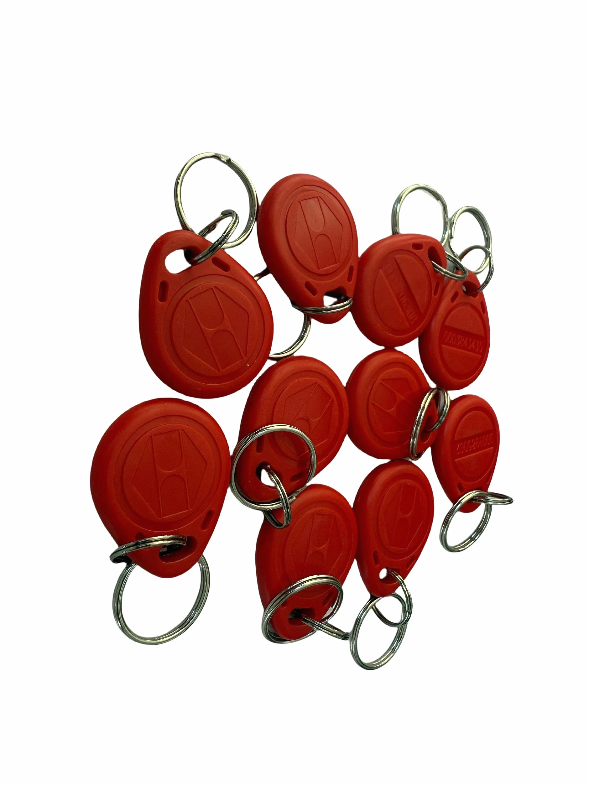 YARONGTECH Breloki zbliżeniowe RFID w kolorze niebieskim, token, brelok, znacznik, klucz do karty 125 kHz, idealne do klawiatury cyfrowej, czytnika zbliżeniowego, systemu bezpieczeństwa dostępu do