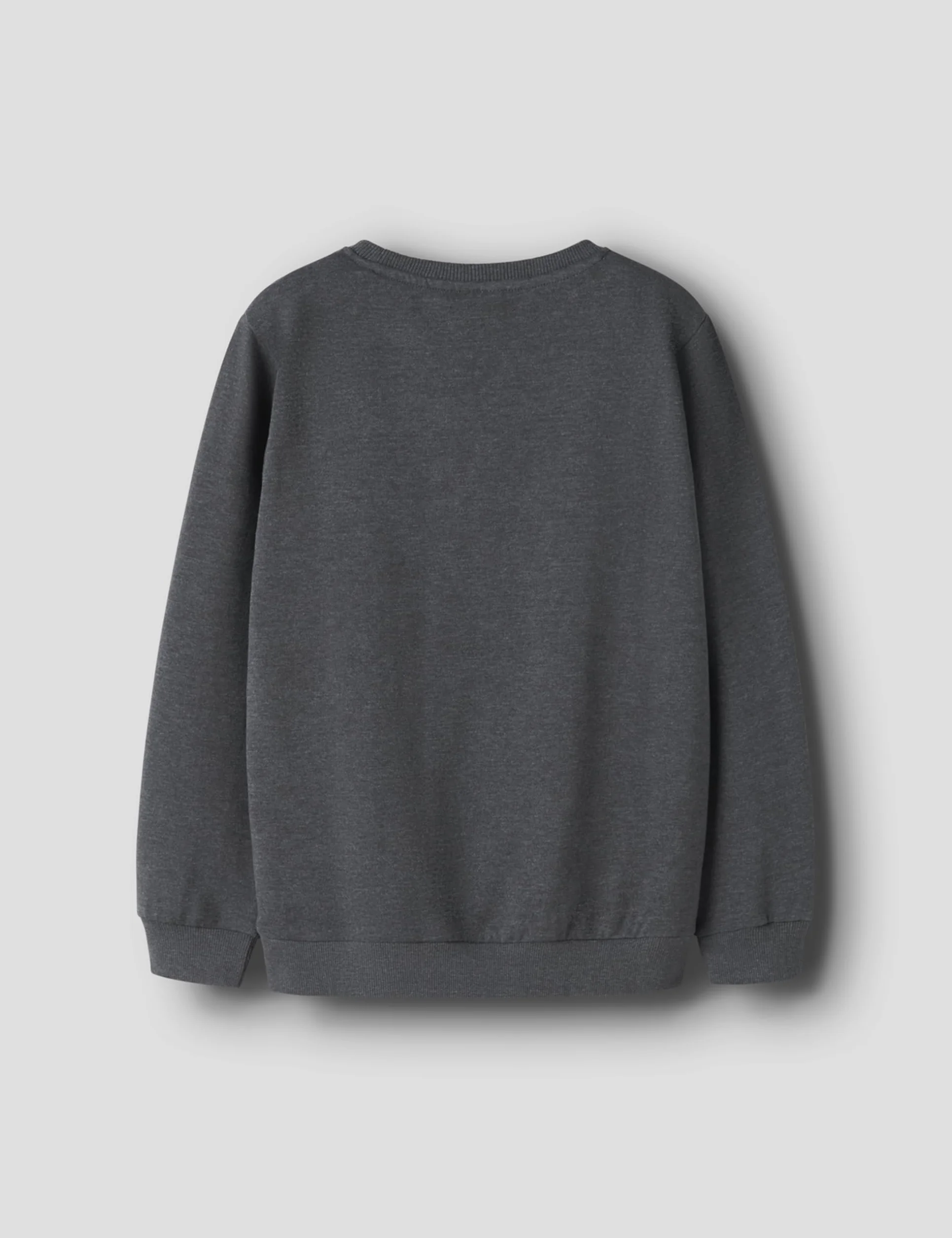 NAME IT Bluza chłopięca Nkmvimo Ls Sweat Bru Noos, ciemnoszary melanż, 158-164