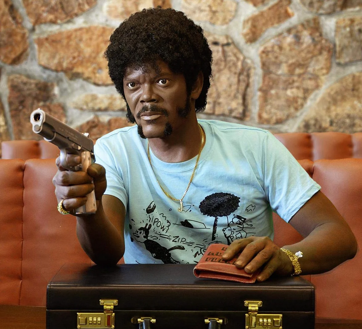Portfel Close Up Original Pulp Fiction Bad Motherfucker Brązowy z repliką prawa jazdy