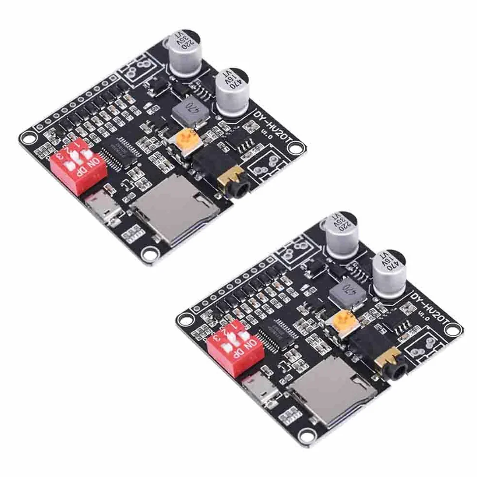 2 szt. DY-HV20T HV20T 20W moduły DC 6-35 V 24-bit