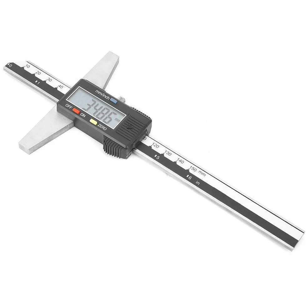 Suwmiarka 0,01 mm, z bezpośrednim i wyraźnym pomiarem do elektronicznego miernika, miernik głębokości, do codziennego użytku