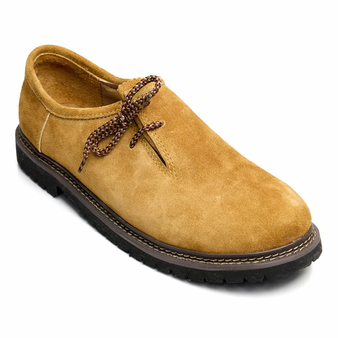 Steigenhöfer męskie buty owsiane, buty ludowe z prawdziwej skóry, na Oktoberfest, uroczystości i wydarzenia