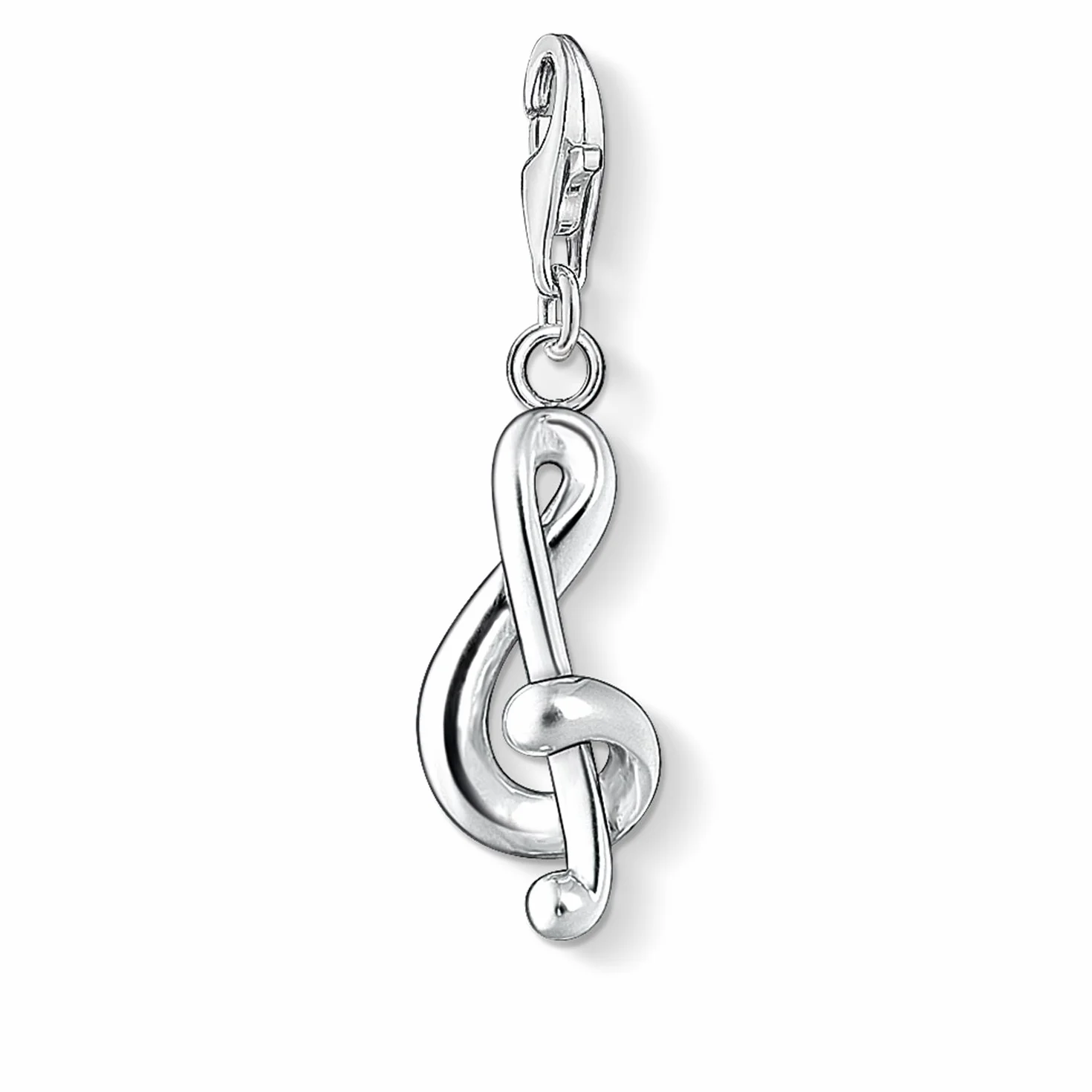 Thomas Sabo Damen-Charm Club-Anhänger Violinschlüssel 925er Sterlingsilber 0845-001-12