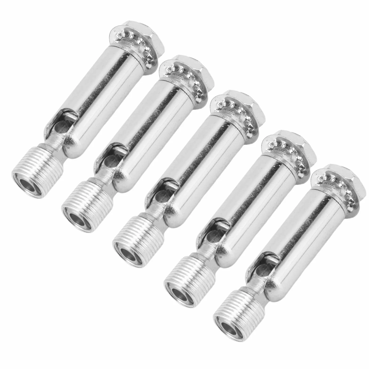 Adapter do Lampy Sufitowej Nachylonej, 5 Adapterów do Lampy Sufitowej Nachylonej, Sufitowa M10 Przekładnia Zewnętrzna Przegub Kierowniczy Żelazna Wisząca, Gniazda
