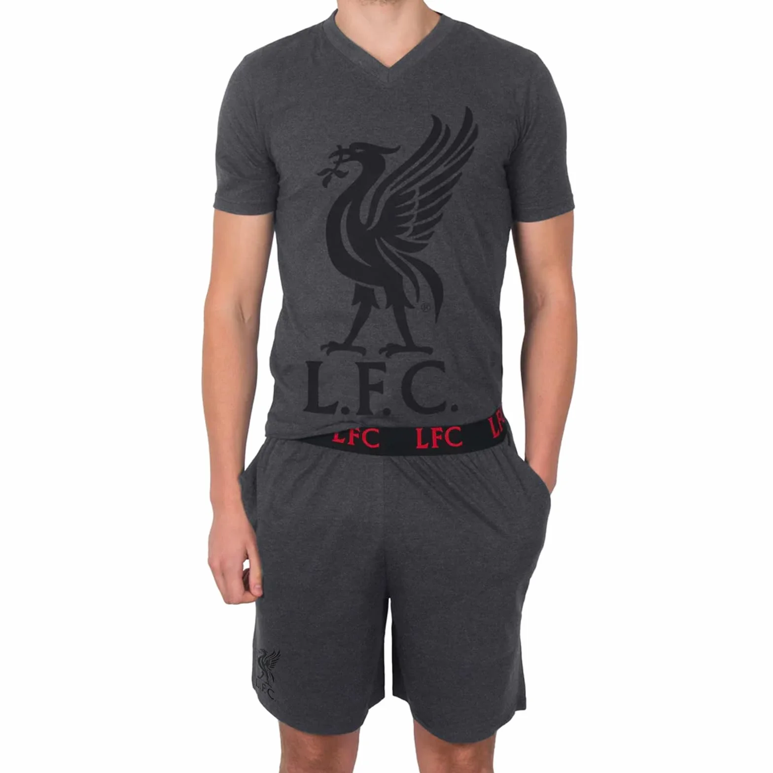 Liverpool FC męska piżama krótka odzież domowa