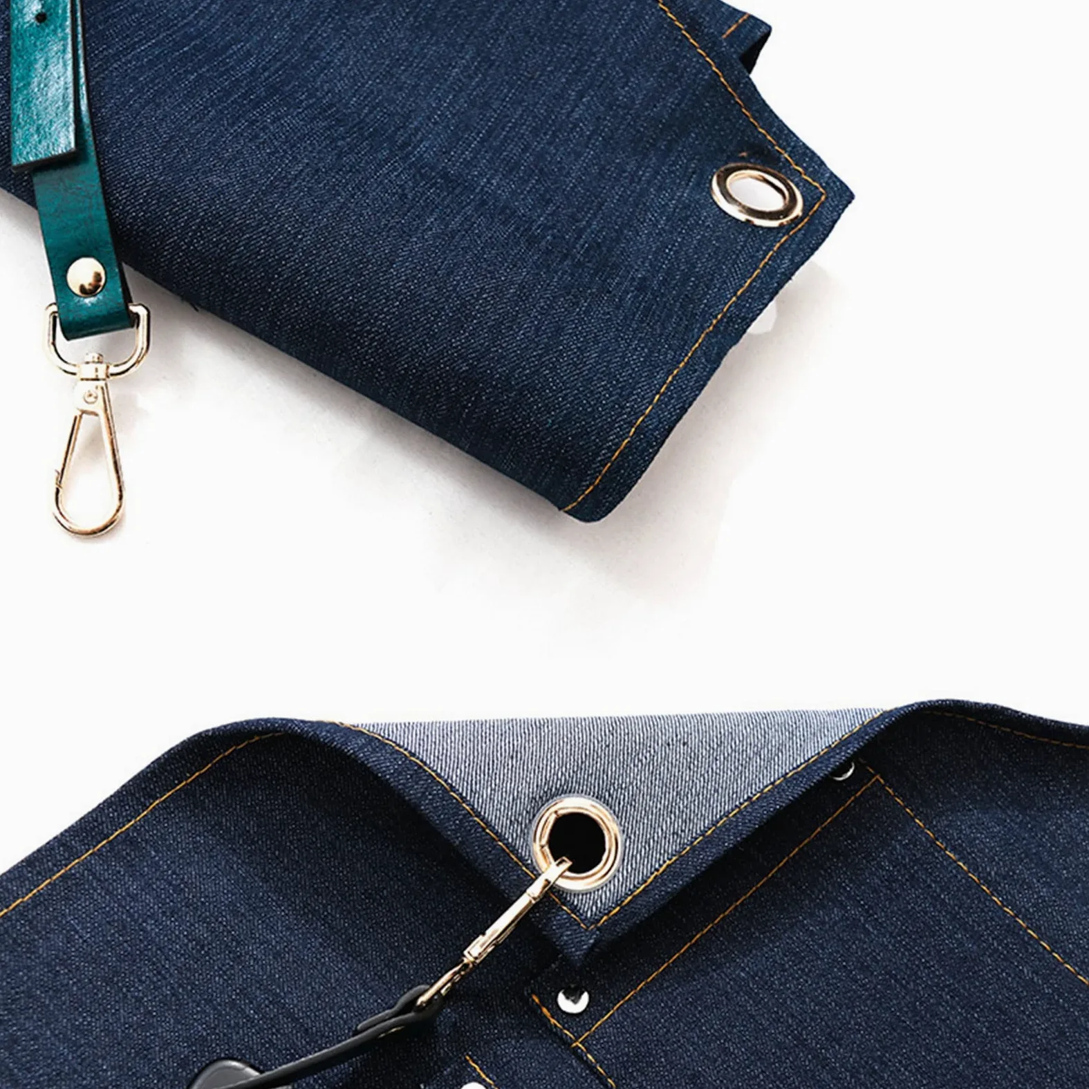 Fartuch szefa kuchni ， Fartuch Denim Bib Fartuch warsztatowy, fartuch narzędziowy, fartuch ciesielski, fartuch roboczy z wytrzymałego płótna warsztatowego, fartuch spawalniczy