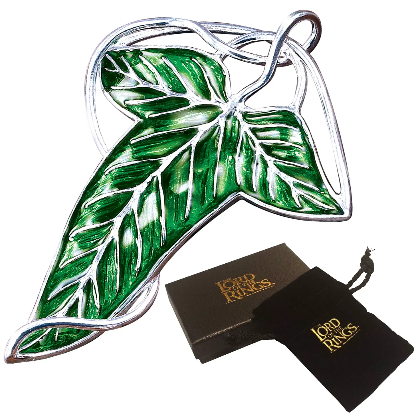 The Noble Collection Lord of The Rings: LóRien Leaf Brooch