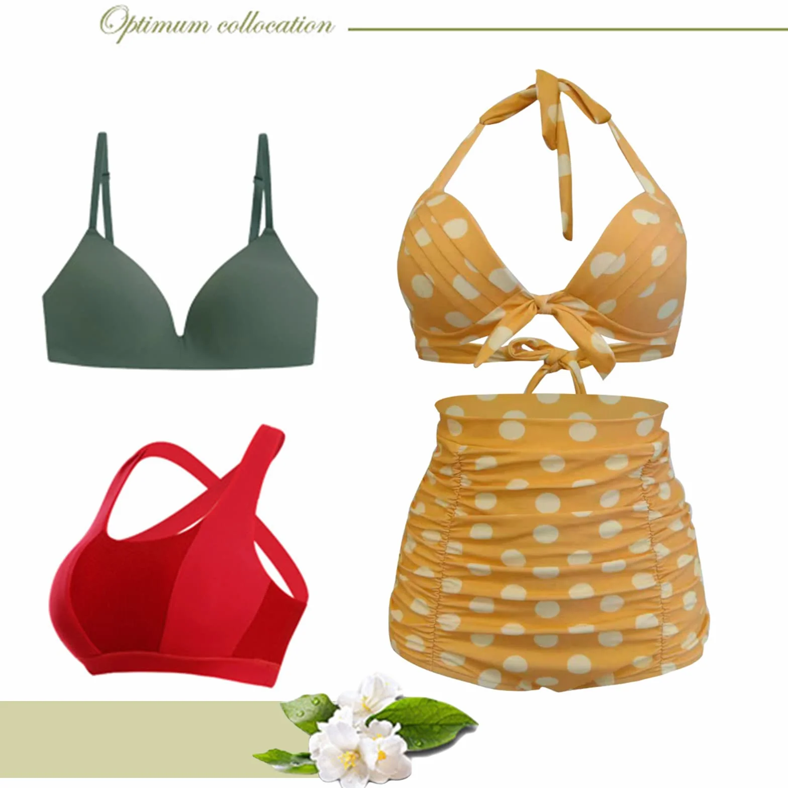 Samoprzylepne Wkładki Biustonosze Wkładki Push Up Pads Biustonosze Wkładki Wyjmowane Poprawa piersi dla BHS Bikini Swimsuit Sport 2 Pary (2, Trójkąty+Kształt Serca)