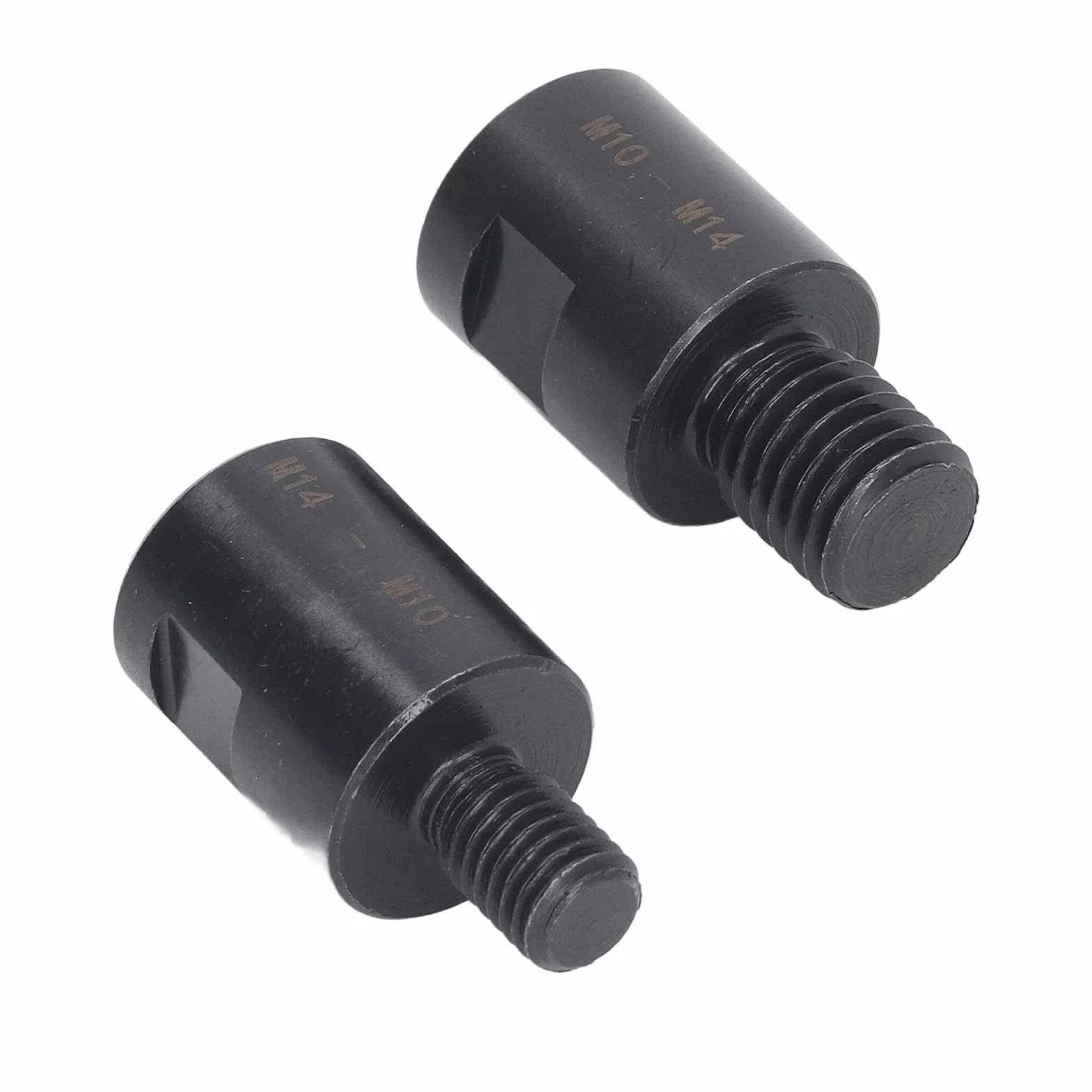 Adapter do gwintownika M10 na M14, 2 sztuki prętów przedłużających do otworów, szlifierki kątowej z konwerterem, do precyzyjnego wiercenia w wąskich warunkach