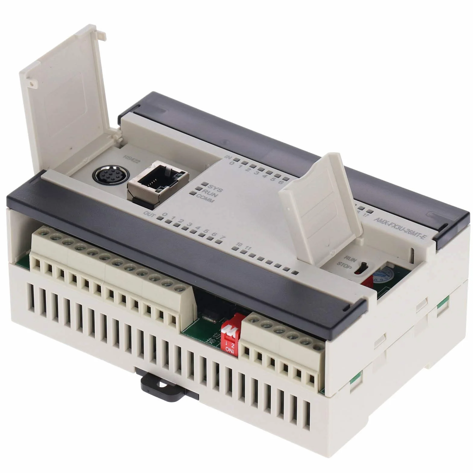 AMX - FX3U - 26 mt - programowalny kontroler E PLC, plastikowa tablica kontrolera, do pobierania sygnału i kontroli sprzętu przemysłowego