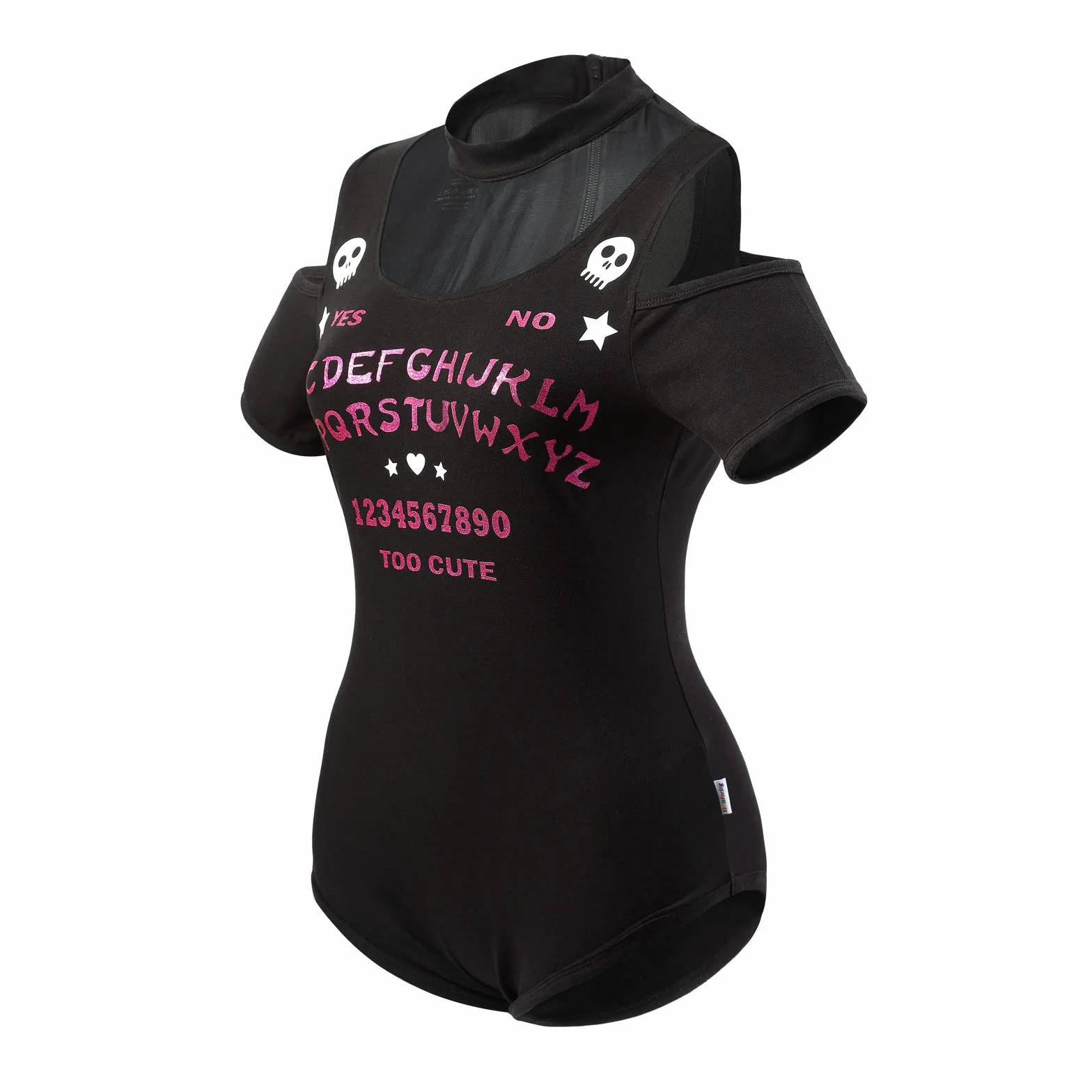 LittleForBig Bawełniany śpioszki Onesie odzież klubowa goth Bodysuit-Spirit Board Onesie