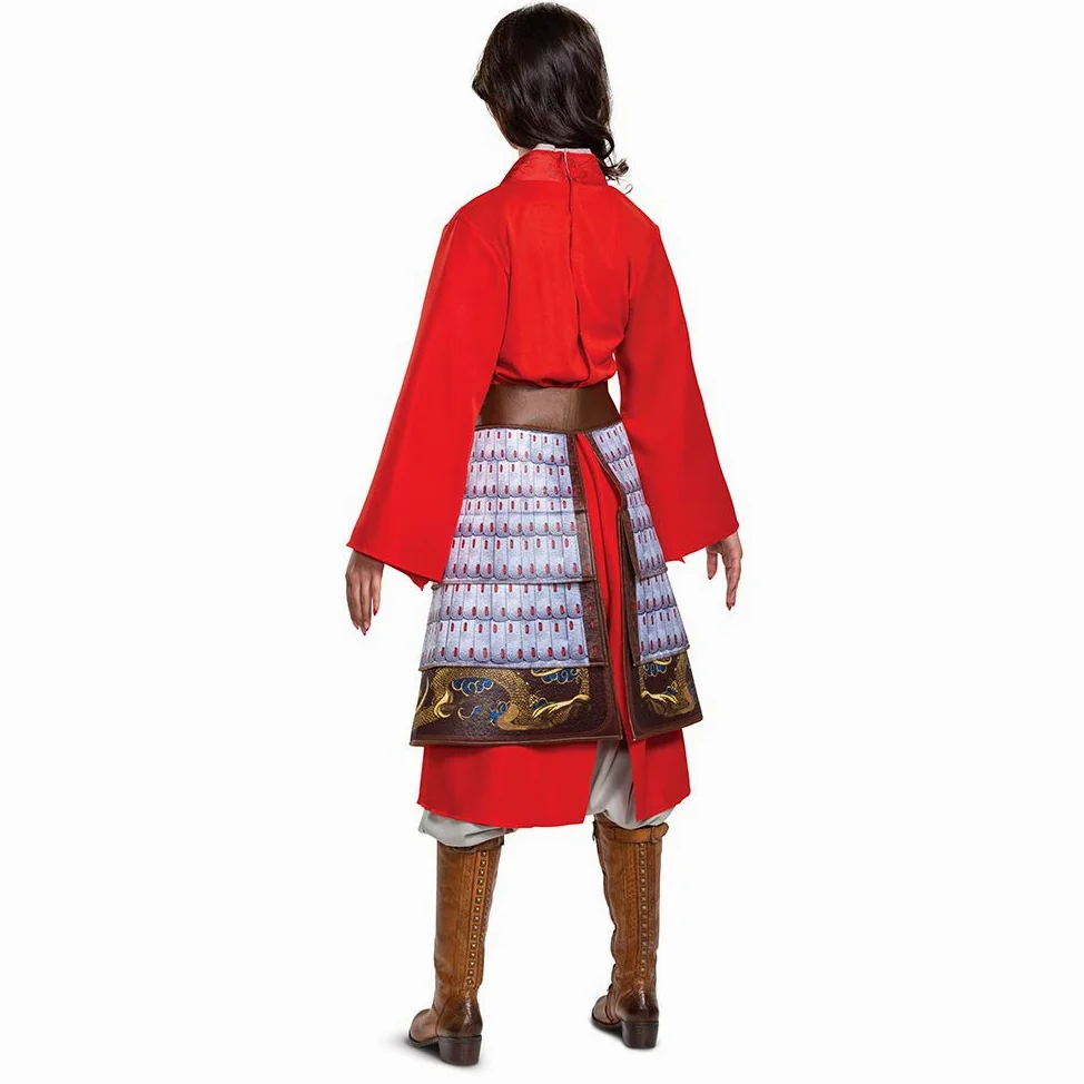 Disguise Kostiumy dla dorosłych Kobiety Mulan Hero Dress Deluxe (1 w zestawie)