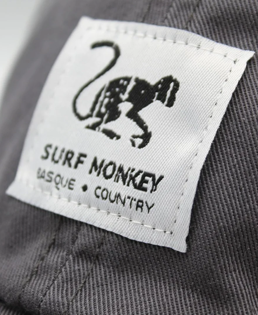Surf Monkey Klasyczna czapka bejsbolowa Dad bawełniana bez struktury - bawełna organiczna