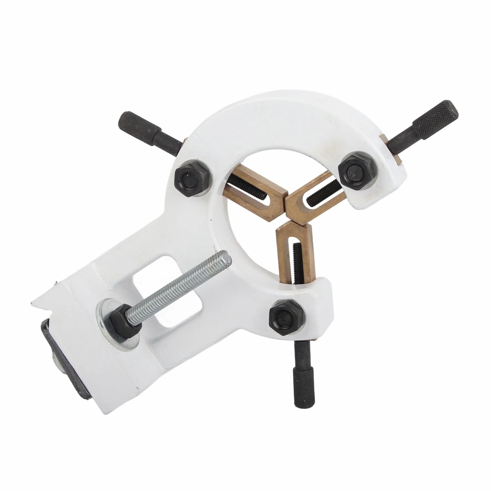 Tokarka Metalowa Stały Odpoczynek Toczenie Drewna Stały Odpoczynek Mini Tokarka Naprawiono Metalowy Stabilizator do Ramy środkowej WM210 8inx16in