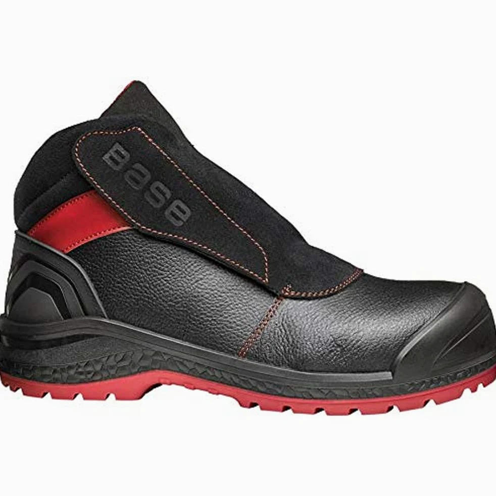 BASE Protection 1 buty ochronne czarne czerwone 45