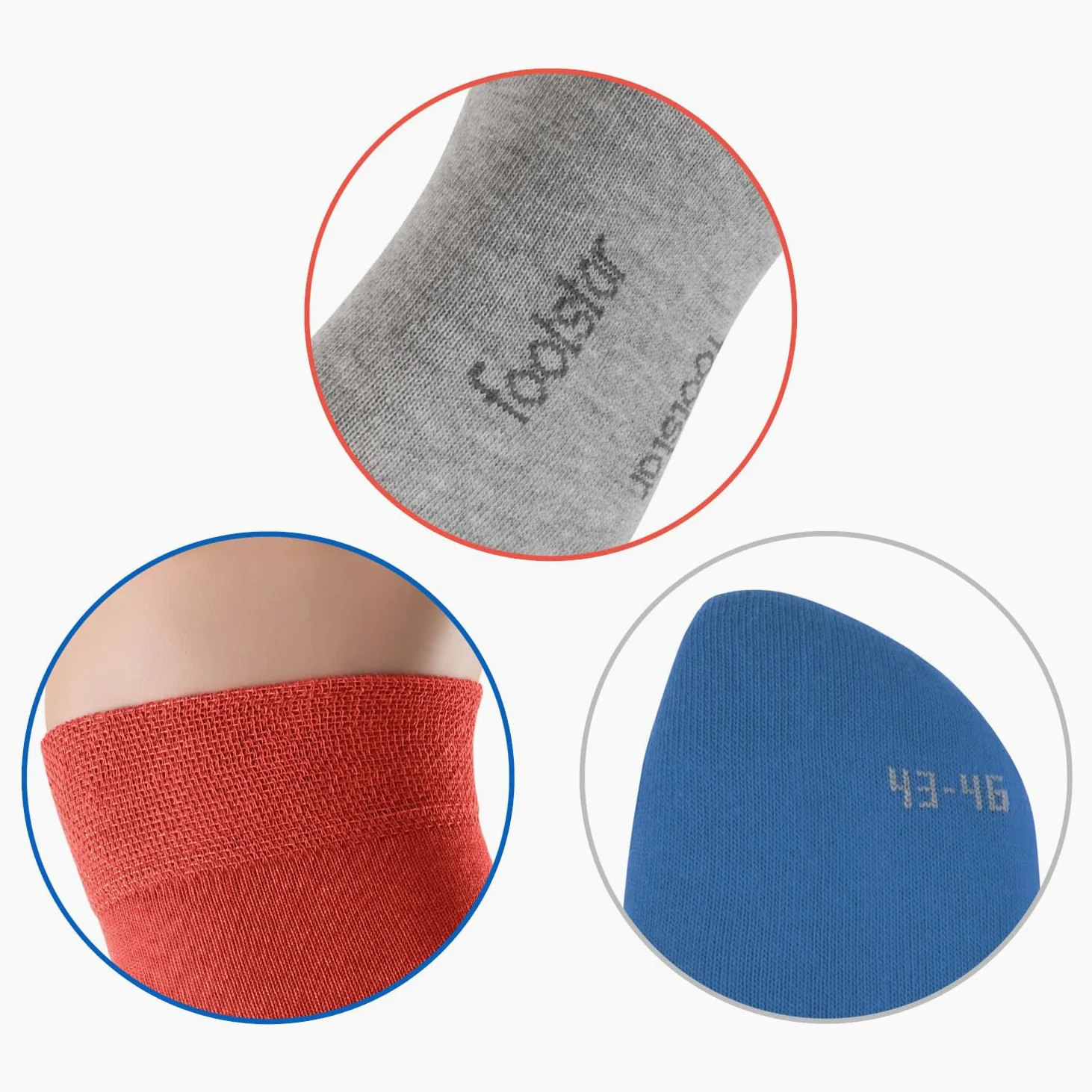 Footstar Everyday 5 par podkolanówek dla kobiet i mężczyzn długie skarpety do kolan
