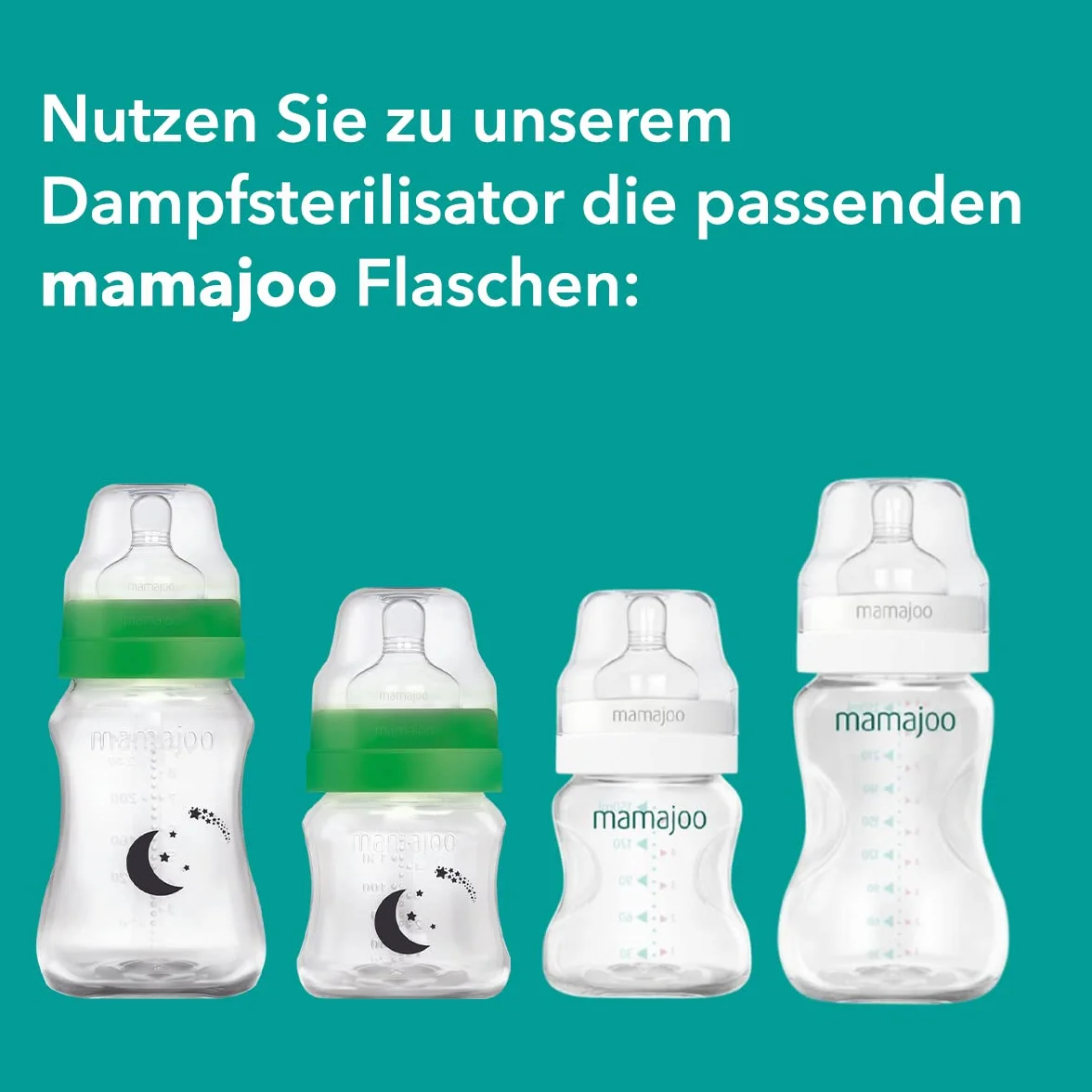 Mamajoo MMJ2025 Cyfrowy Sterylizator Parowy 5-w-1, Biało/Niebieski