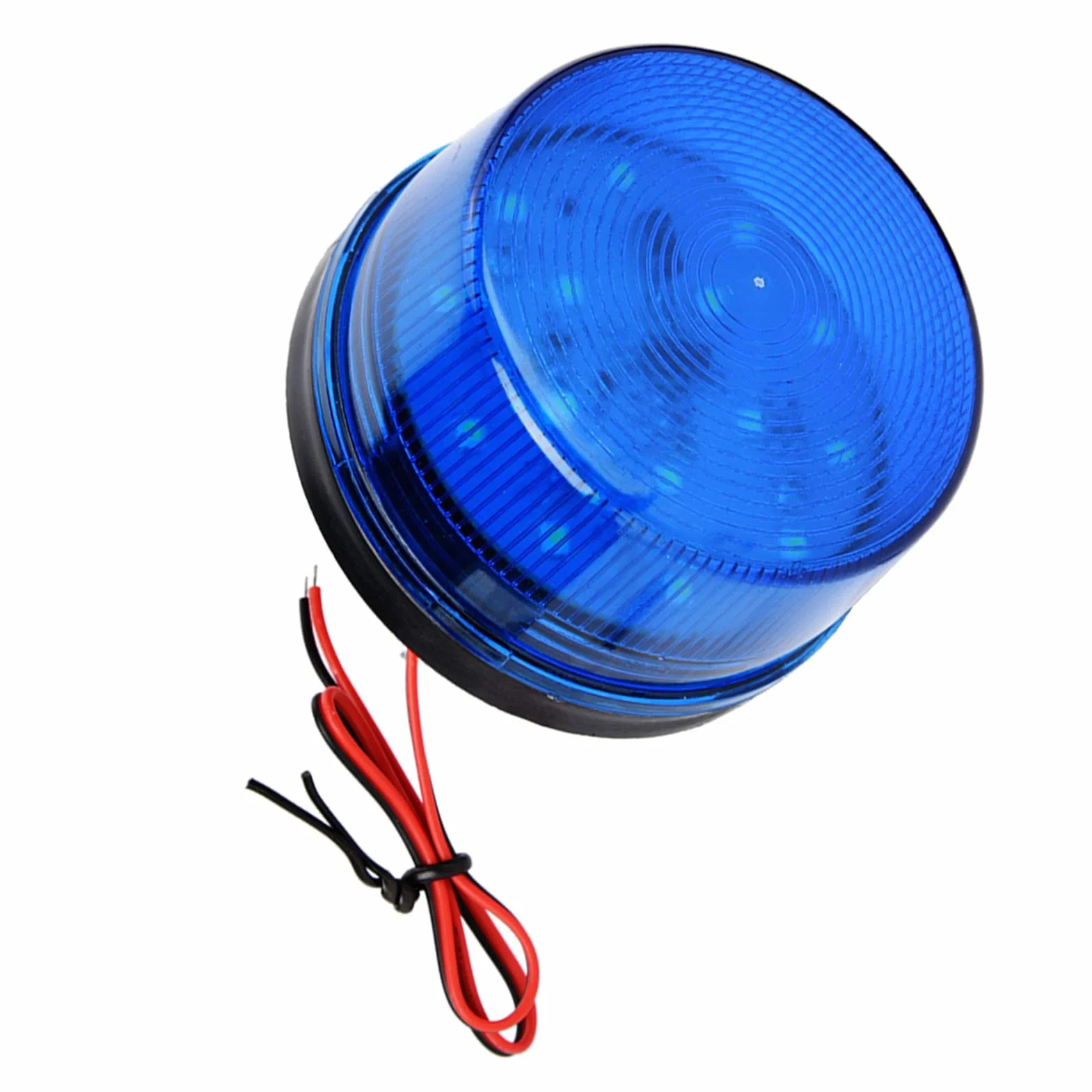 Lampa stroboskopowa LED 12 V niebieska 7,4x4,3 cm