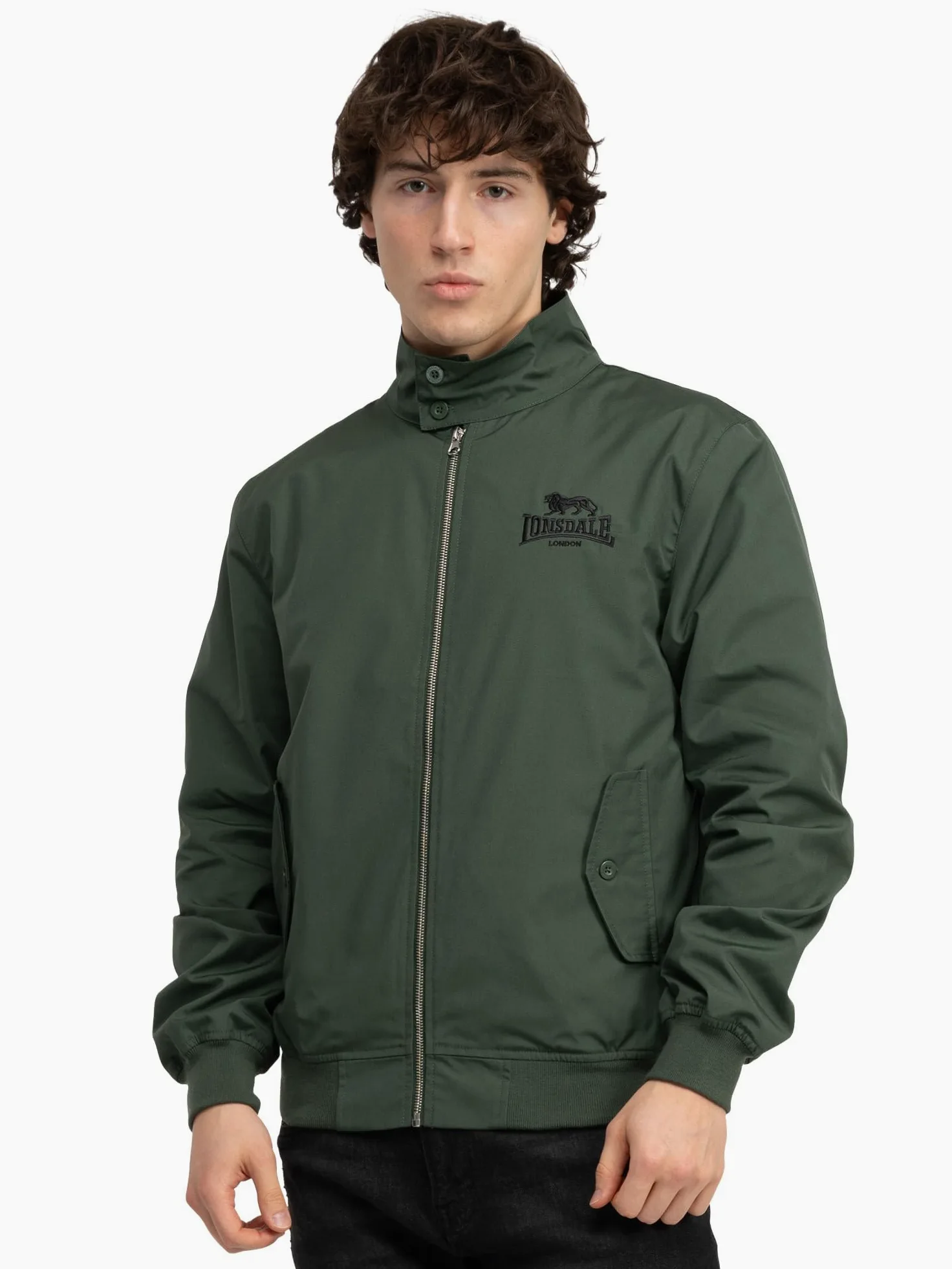 Lonsdale Bluzka Mężczyźni Herren Jacke Schmale Passform Classic