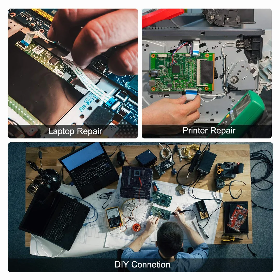 3Szt Ffc, 15-Pinowy Elastyczny Płaski (30Cm + 50Cm + 100Cm) Taśmy Aparatu Taśma Aparatu Raspberrypi Elastyczny Płaski Do Kamery Raspberry Pi Module