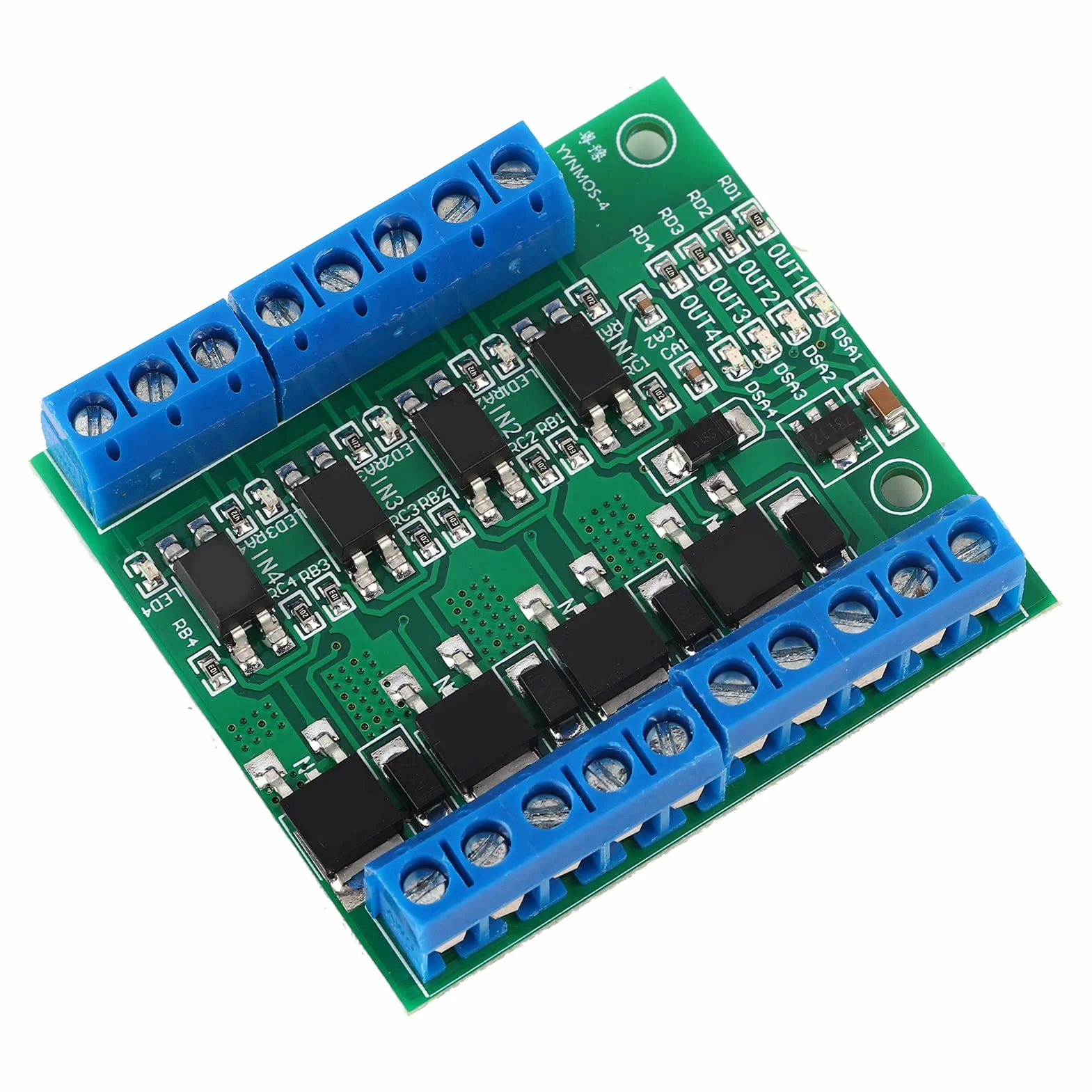 Pwm Fet Mosfet 3 4 Kanałowy Pwm 4 Kanałowy moduł Mos Fet Płytka Wzmacniacza Płytka Sterownik Moduł 3 20V do 3,7 27Vdc 10A