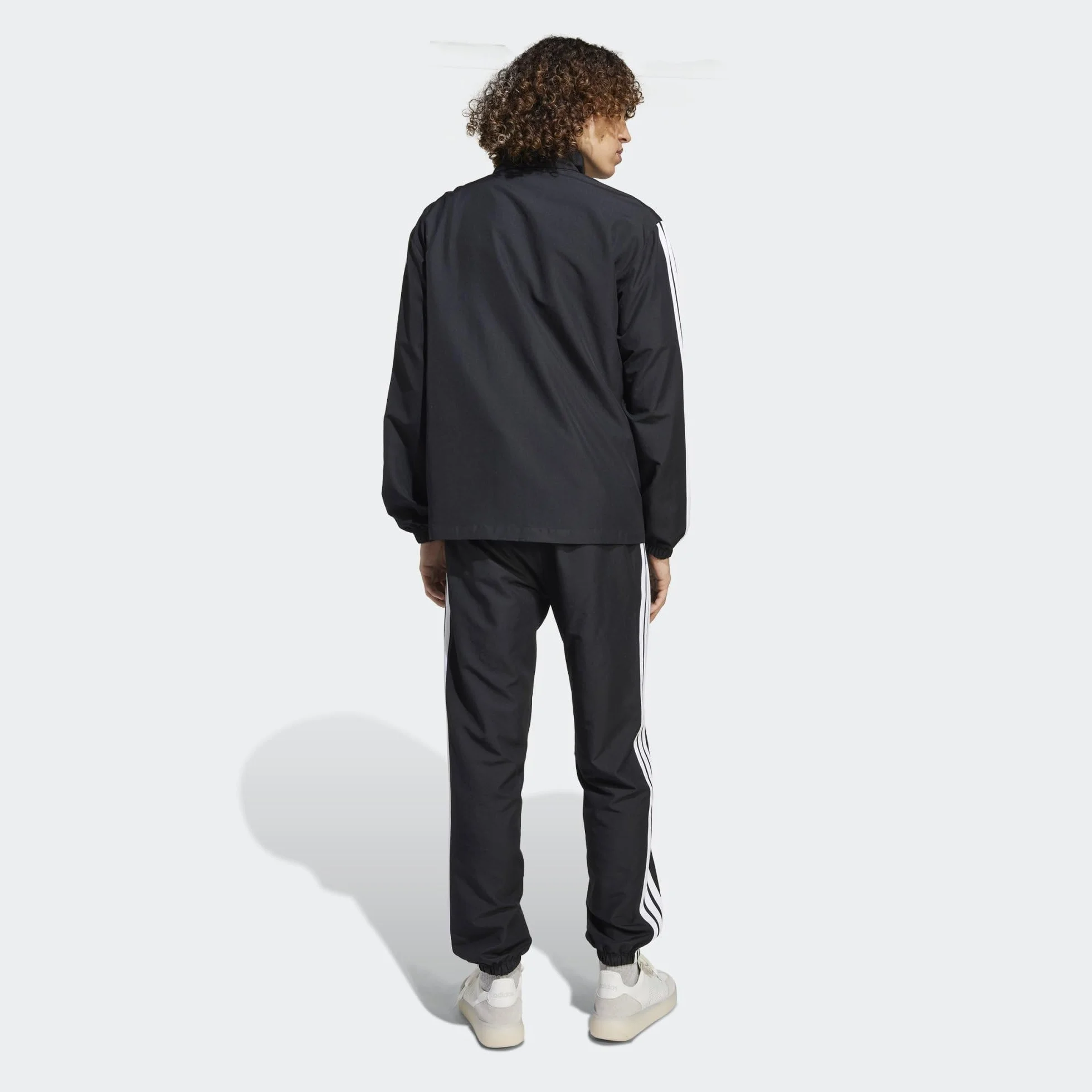 Adidas 3 Stripes Woven Tracksuit Men Czarny L