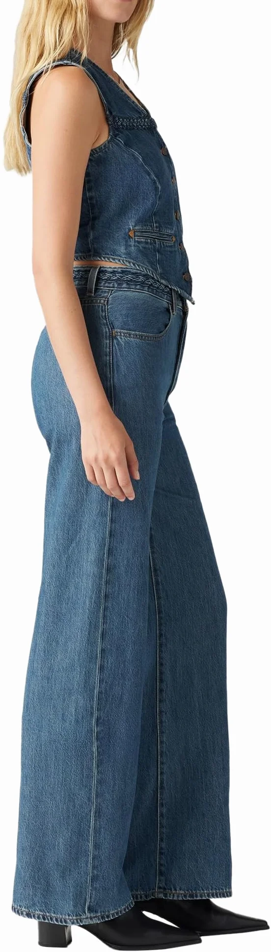 Levi's Ribcage Wl Braided - Dżins Kobiety