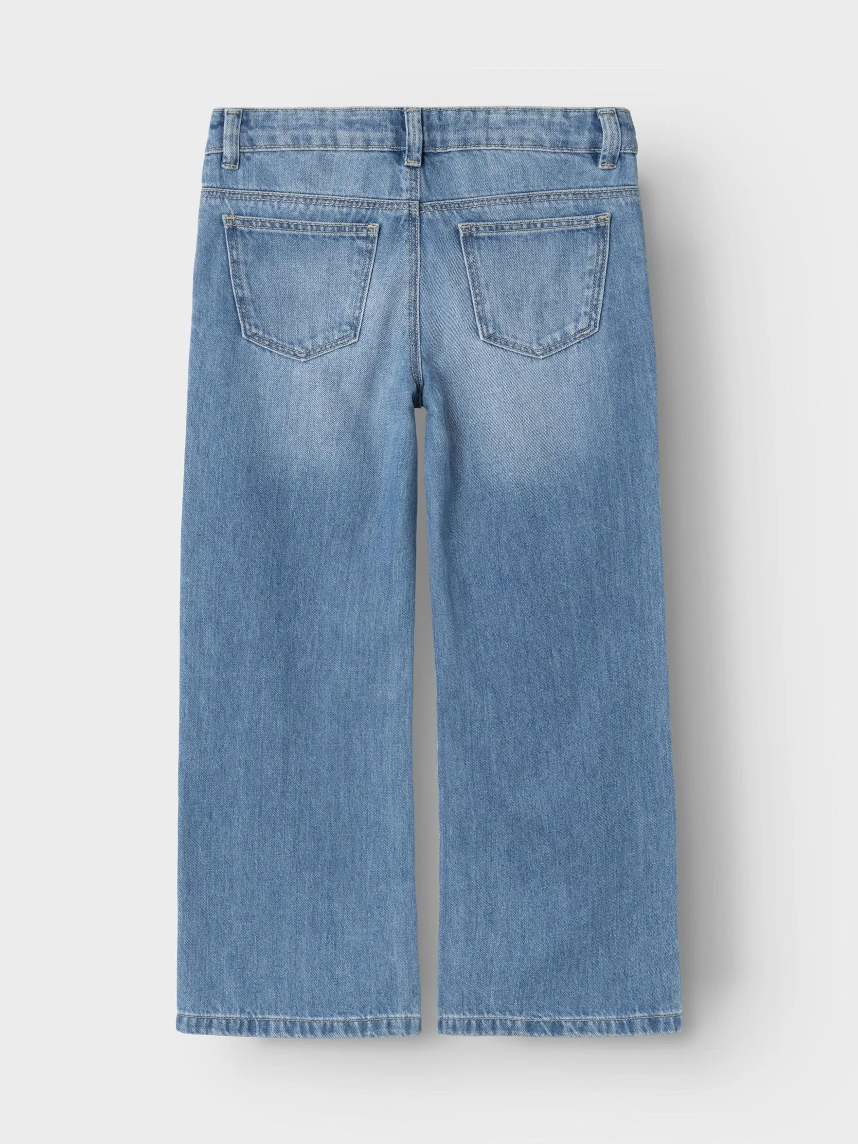 NAME IT Nkfrose Wide Jeans 5529-be Noos Szerokie dżinsy Dziewczynki
