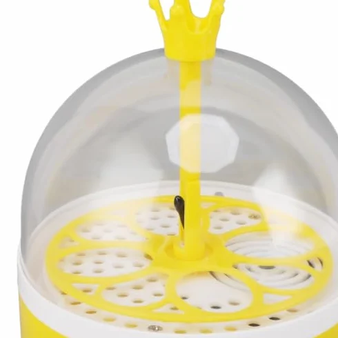 Inkubatory do Wylęgu Jaj, Inkubator do Jaj Inkubator Automatyczna Kontrola Temperatury i Wilgotności Mini Inkubator do Jaj 4 Świecznik do Jaj Maszyna do Wylęgu Drobiu dla