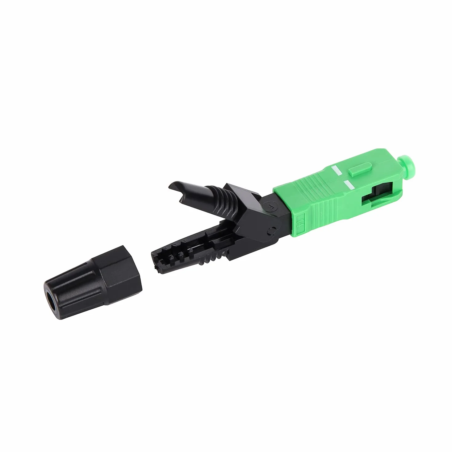 10 szt. Szybkie złącze do światłowodu SC APC Fiber Optic Fast Connector Quick Connector szybkie złącze montażowe