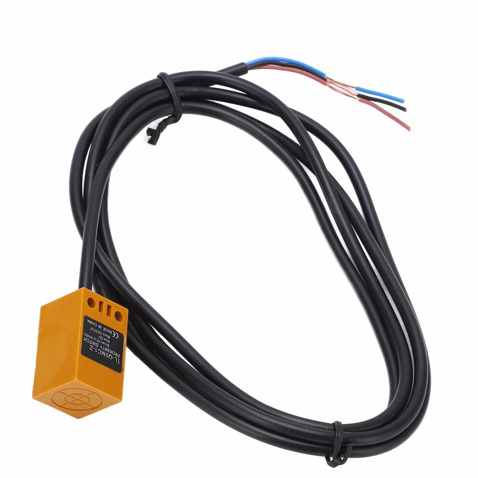 Indukcyjny Czujnik Zbliżeniowy TL‑Q5MC1‑Z Kwadratowy Czujnik Zbliżeniowy DC 10‑30 V 3-przewodowy Indukcyjny Czujnik Zbliżeniowy Odległość Wykrywania 5 Mm