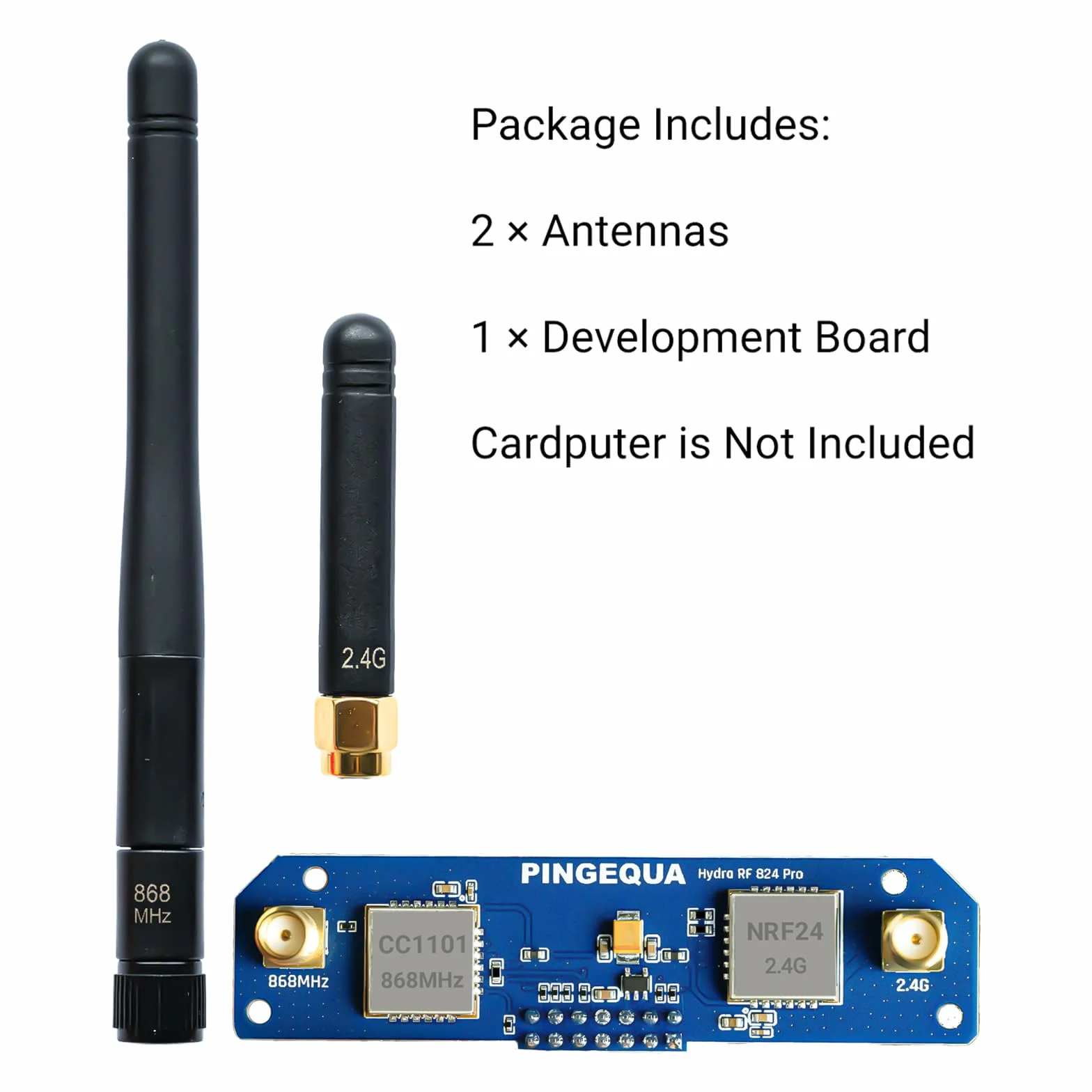 Cardputer ADV Hydra RF 824 Pro Devboard, automatyczne przełączanie 868 MHz CC1101 i 2,4 G NRF24, zoptymalizowana moc i obwód anteny dla zwiększonej stabilności i siły sygnału. Bruce Firmware Ready