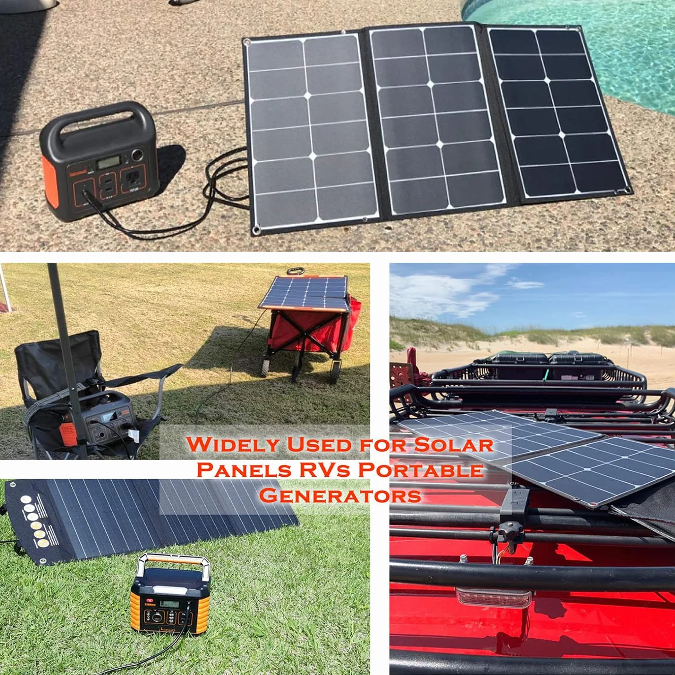 Kabel zasilający, przedłużacz 3 m DC 8,0 mm, adapter do Jackery, składany panel słoneczny, generator solarny (3 m)