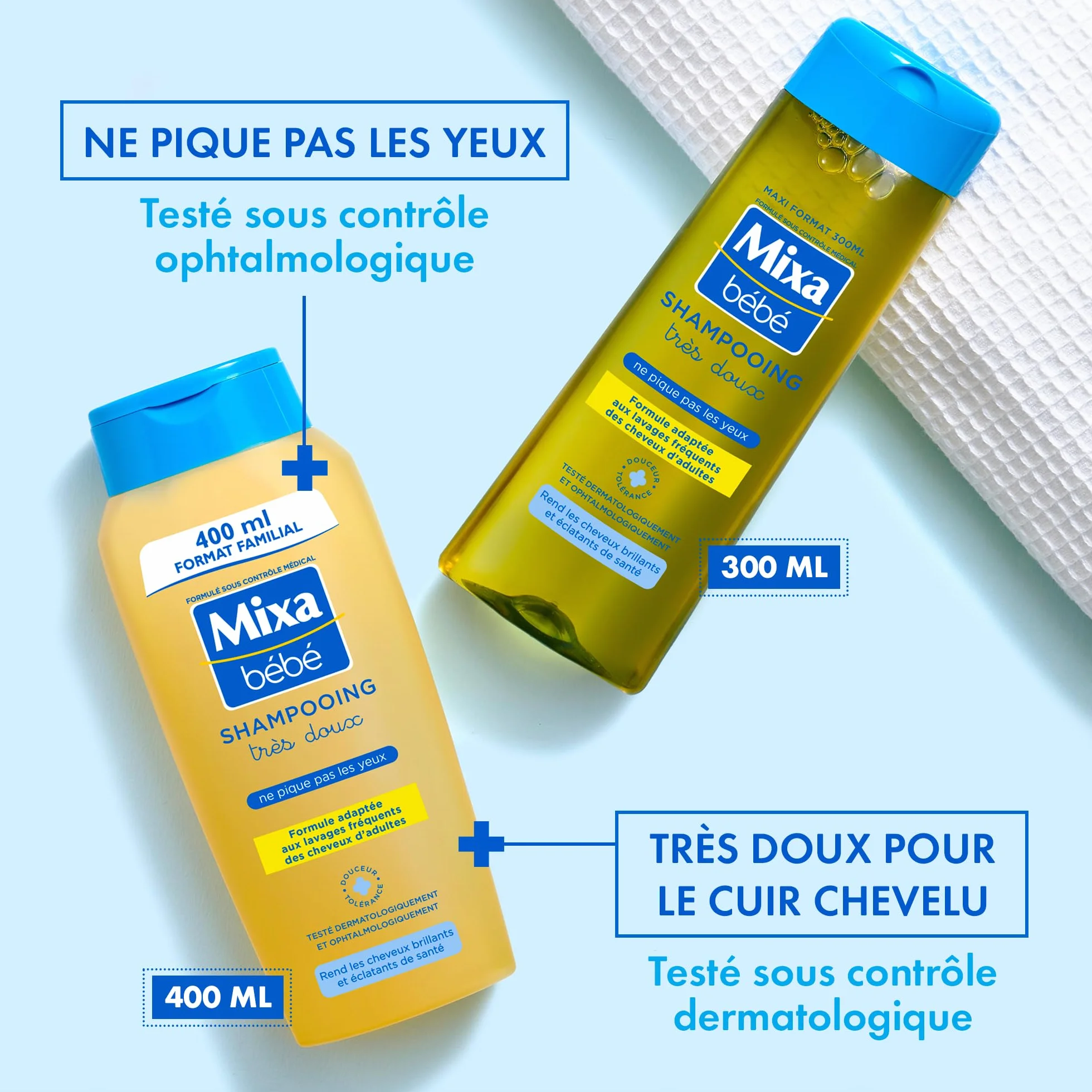Mixa Bardzo delikatny szampon dla niemowląt 300ml