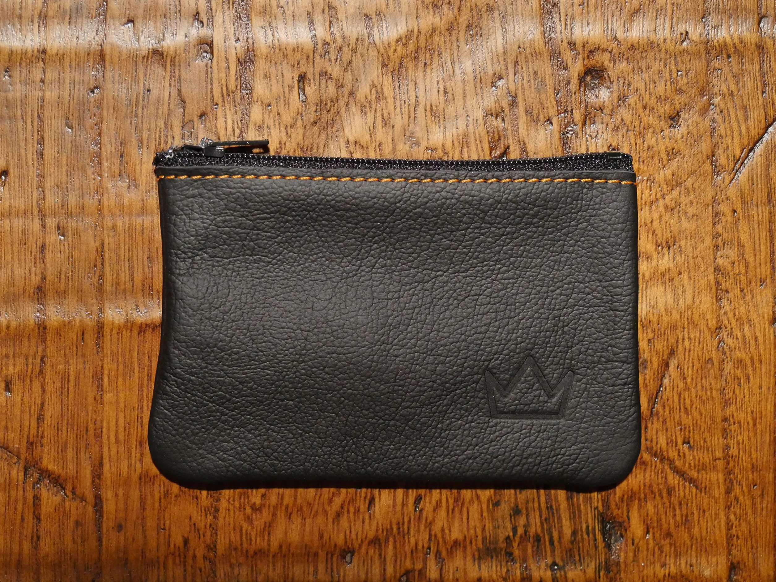 Lederprinz® | Etui na klucze z prawdziwej skóry 3 lata rozszerzonej | Skóra Nappa | Wykonanie ręczne, czarny, 105x70x10mm