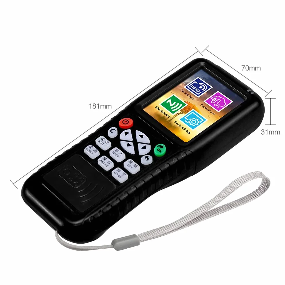 Nowy iCopy RFID kopiarka pełny wieloczęstotliwościowy czytnik kart inteligentnych NFC pisarz powielacz aplikacji szyfrowanie dekoder darmowe oprogramowanie telefon komórkowy do kopiowania