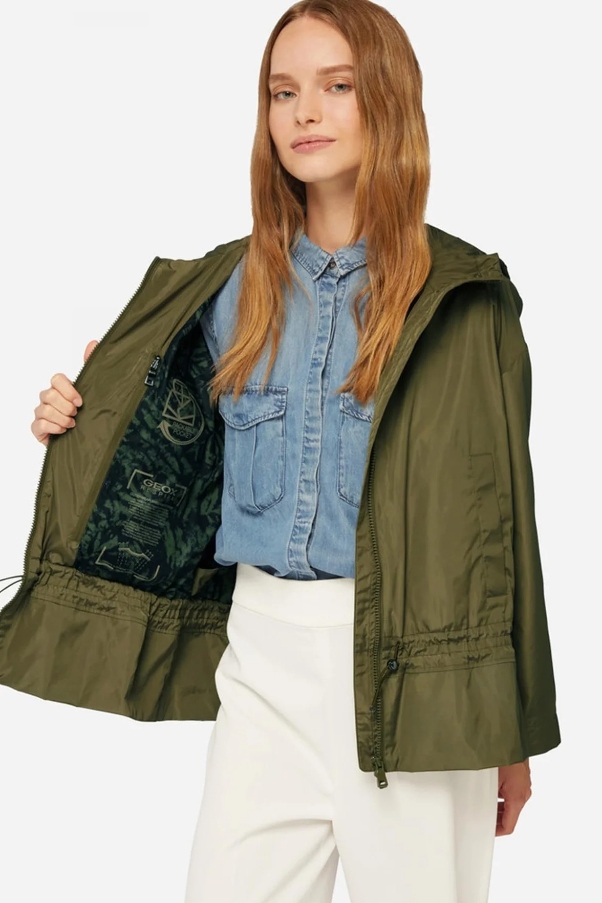 Geox Kurtka Kobiety W Bulmya Parka